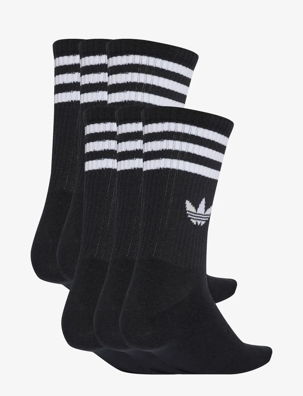 adidas Originals - 3S CREW S 6P - sportstrømper - black - 1