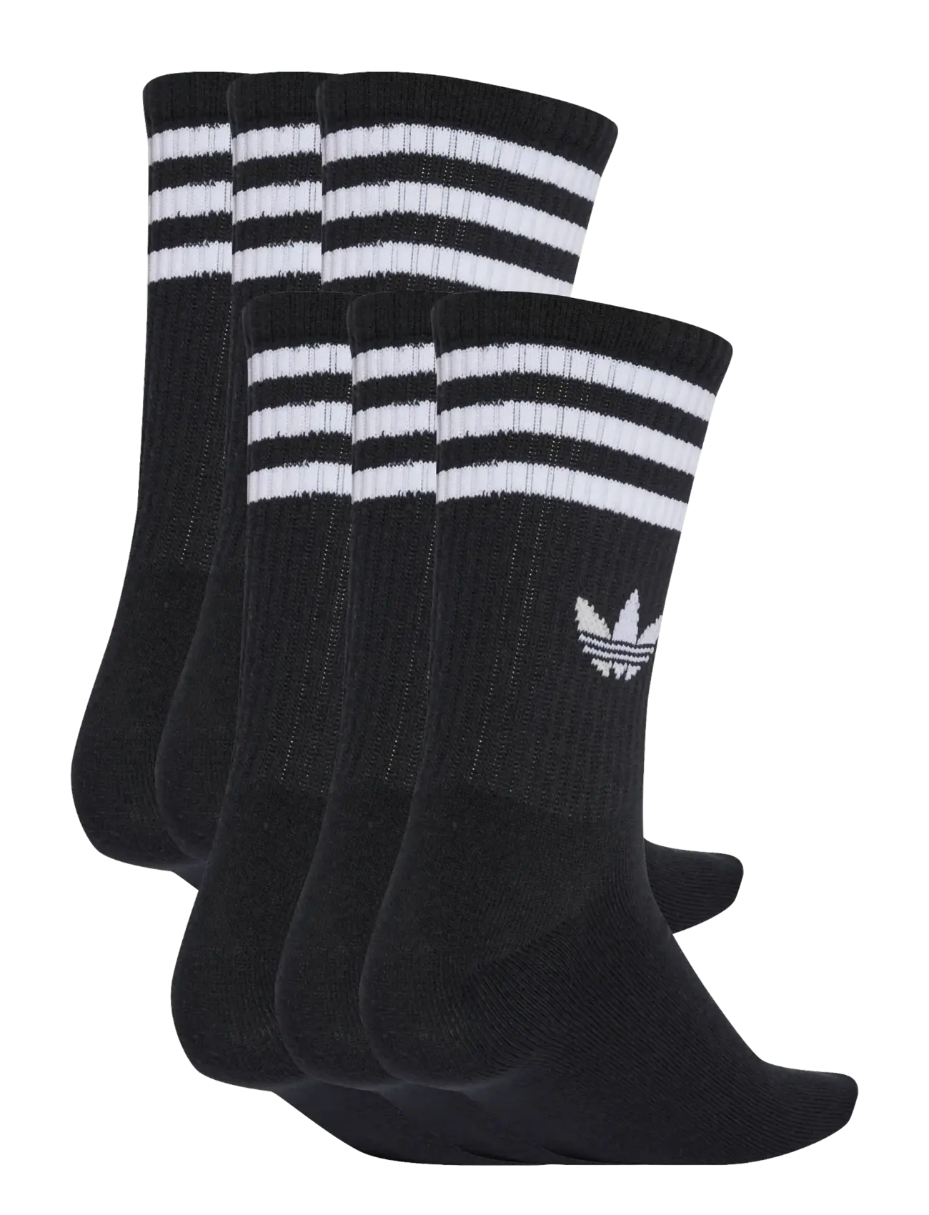 adidas Originals - 3S CREW S 6P - chaussettes de sport - black - 1