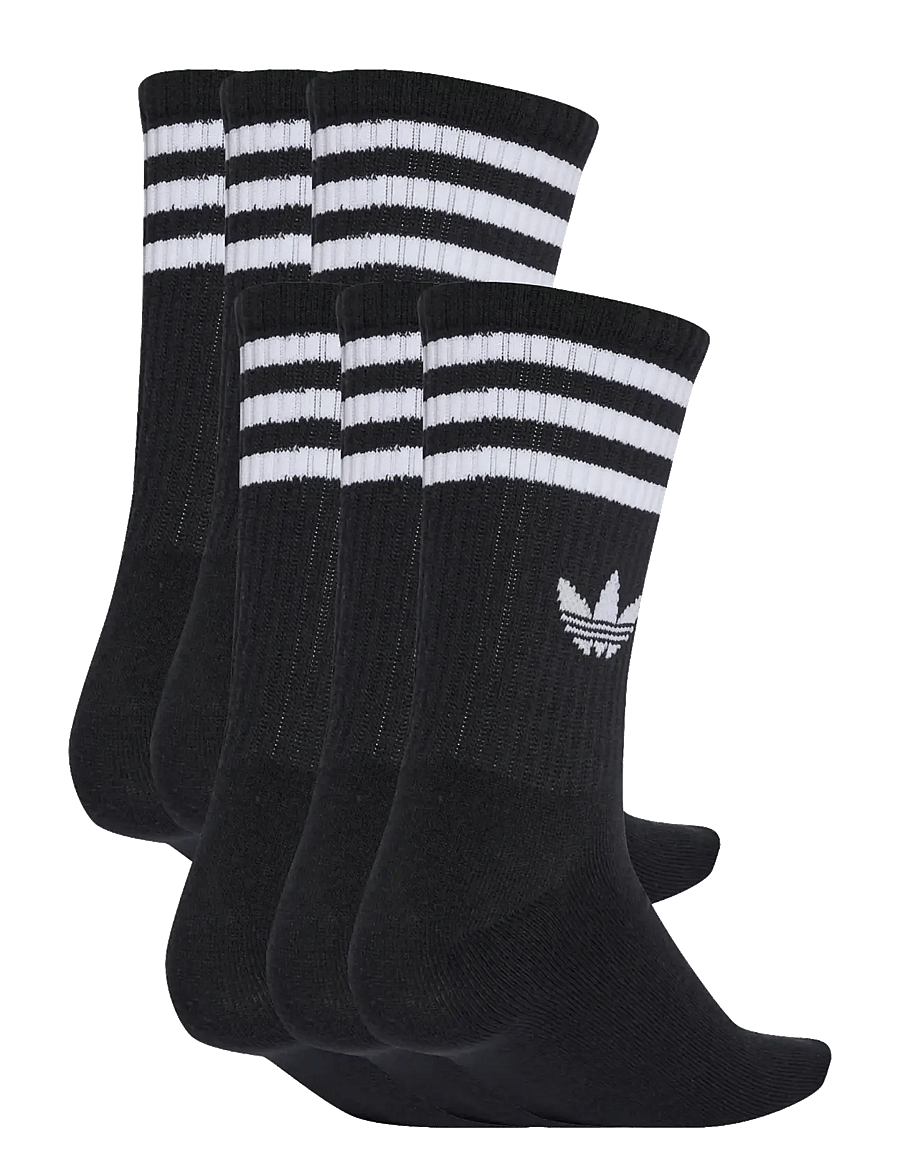 adidas Originals - 3S CREW S 6P - chaussettes de sport - black - 1