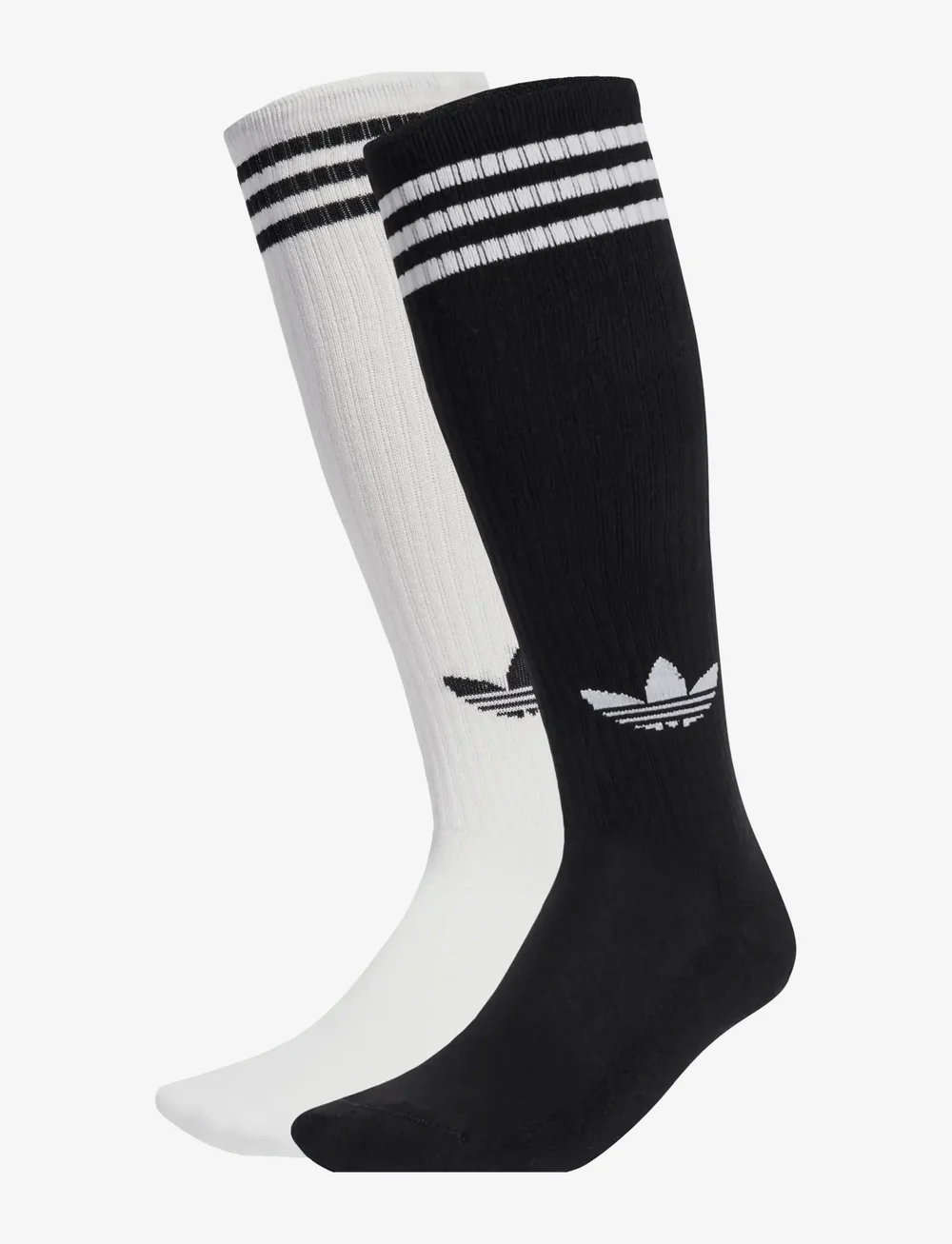 adidas Originals - 3S KNEE S 2P - spordisokid - white/black - 0