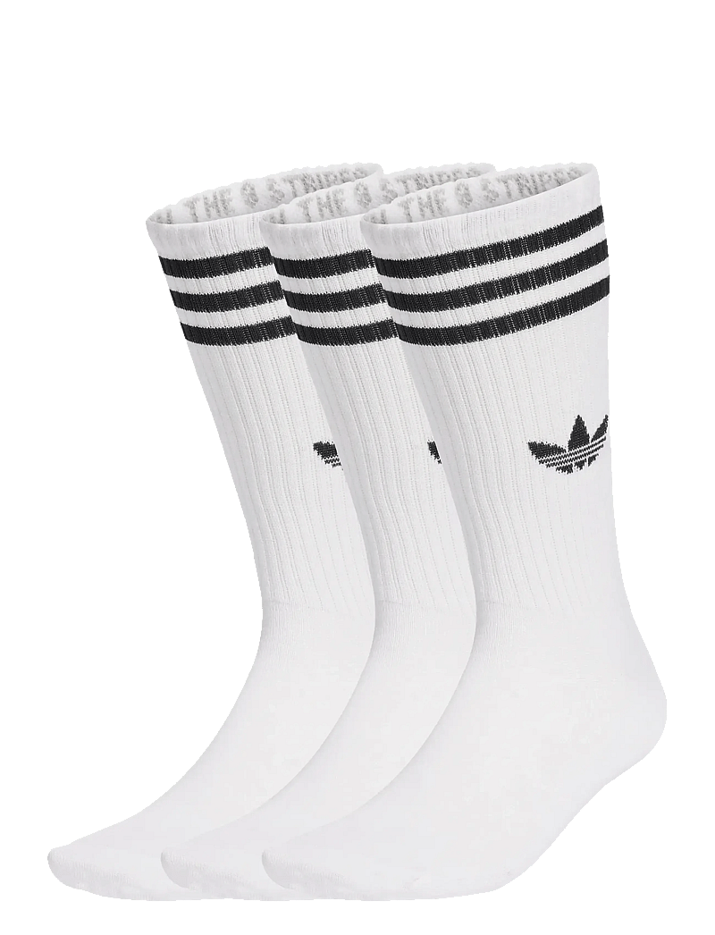 adidas Originals - 3S HIGH CR S 3P - strümpfe - white/white/white - 0