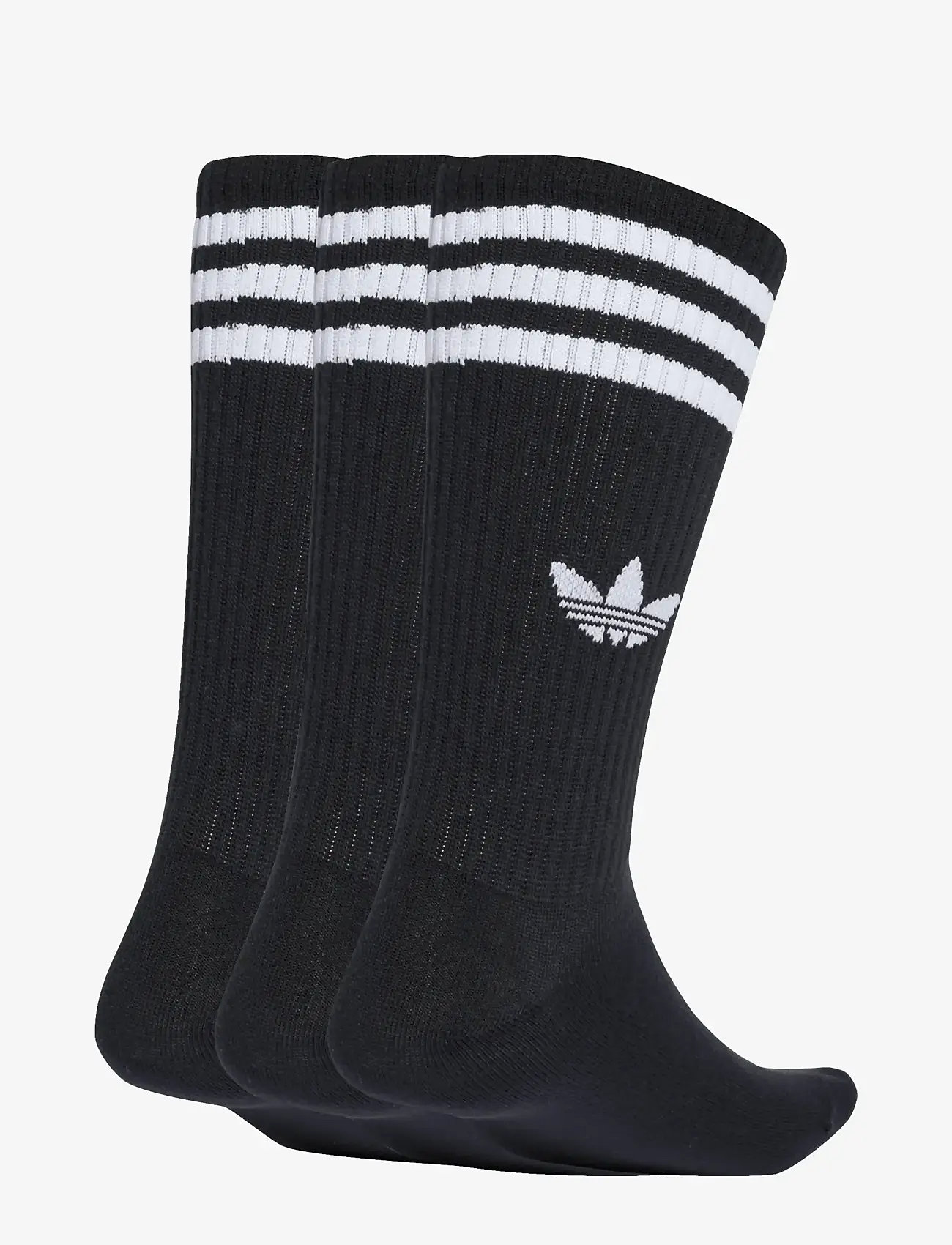 adidas Originals - 3S HIGH CR S 3P - träningsstrumpor - black/black/black - 1