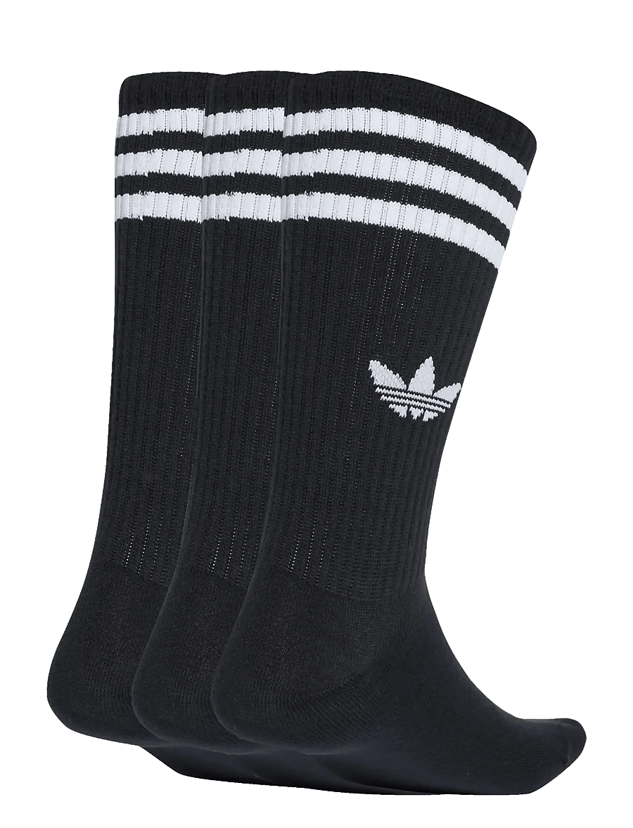 adidas Originals - 3S HIGH CR S 3P - träningsstrumpor - black/black/black - 1