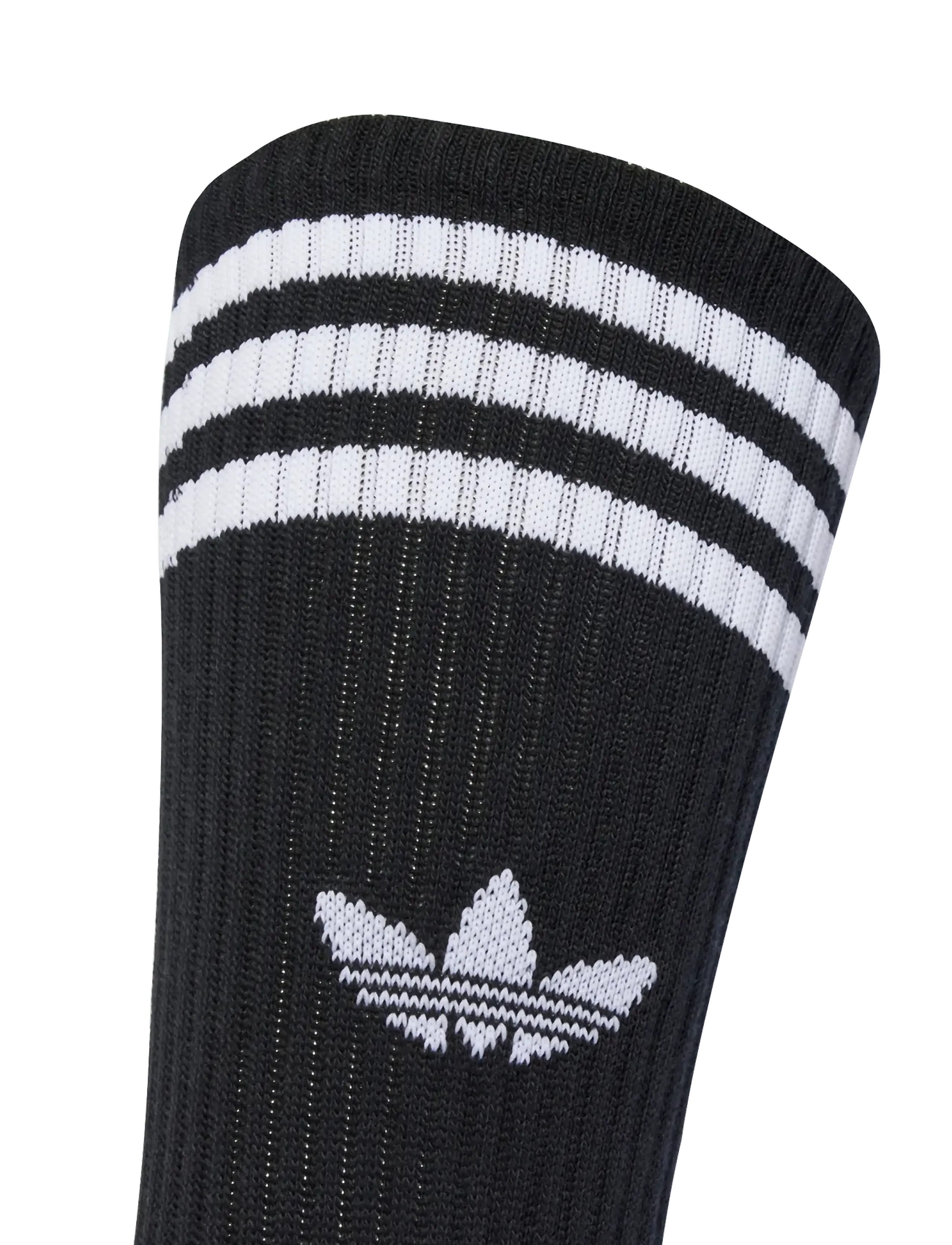 adidas Originals - 3S HIGH CR S 3P - träningsstrumpor - black/black/black - 2