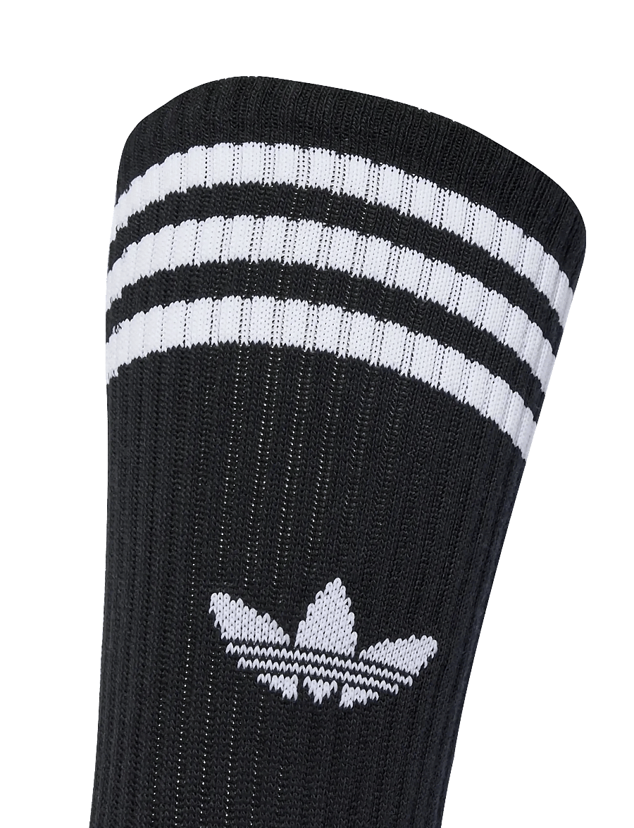 adidas Originals - 3S HIGH CR S 3P - träningsstrumpor - black/black/black - 2
