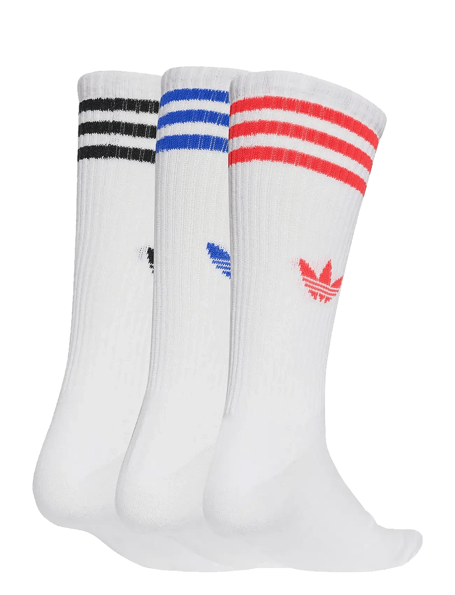 adidas Originals - 3S HIGH CR S 3P - sportstrømper - white/lucred/lucblu - 1