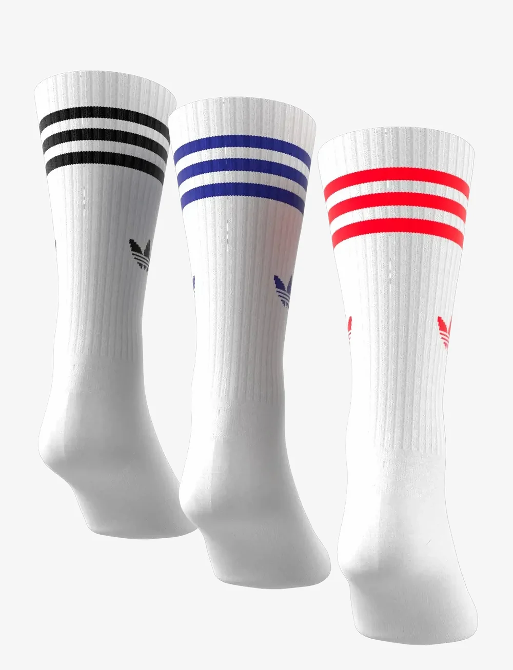 adidas Originals - 3S HIGH CR S 3P - träningsstrumpor - white/lucred/lucblu - 2