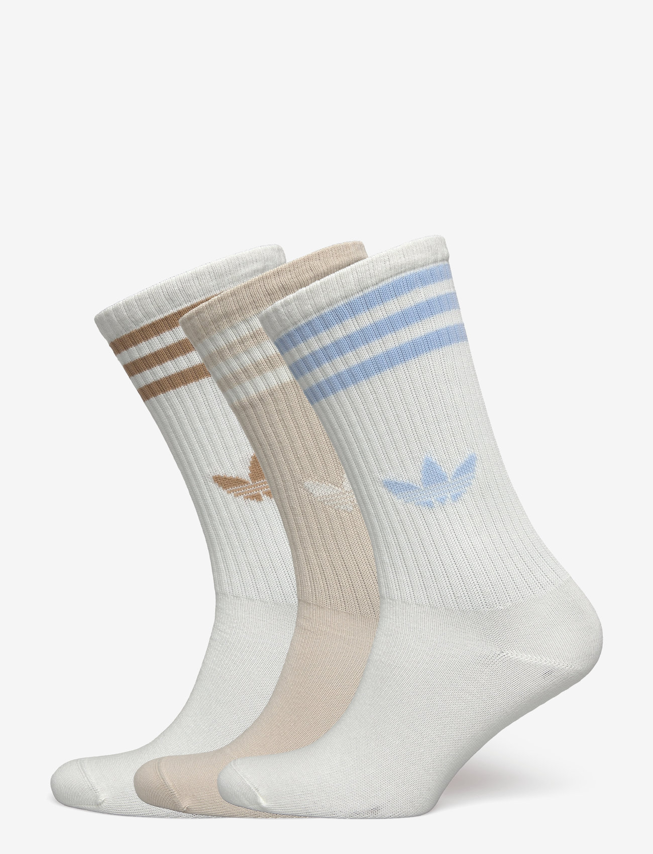 adidas Originals - 3S HIGH CR S 3P - spordisokid - owhite/cbrown/owhite - 0