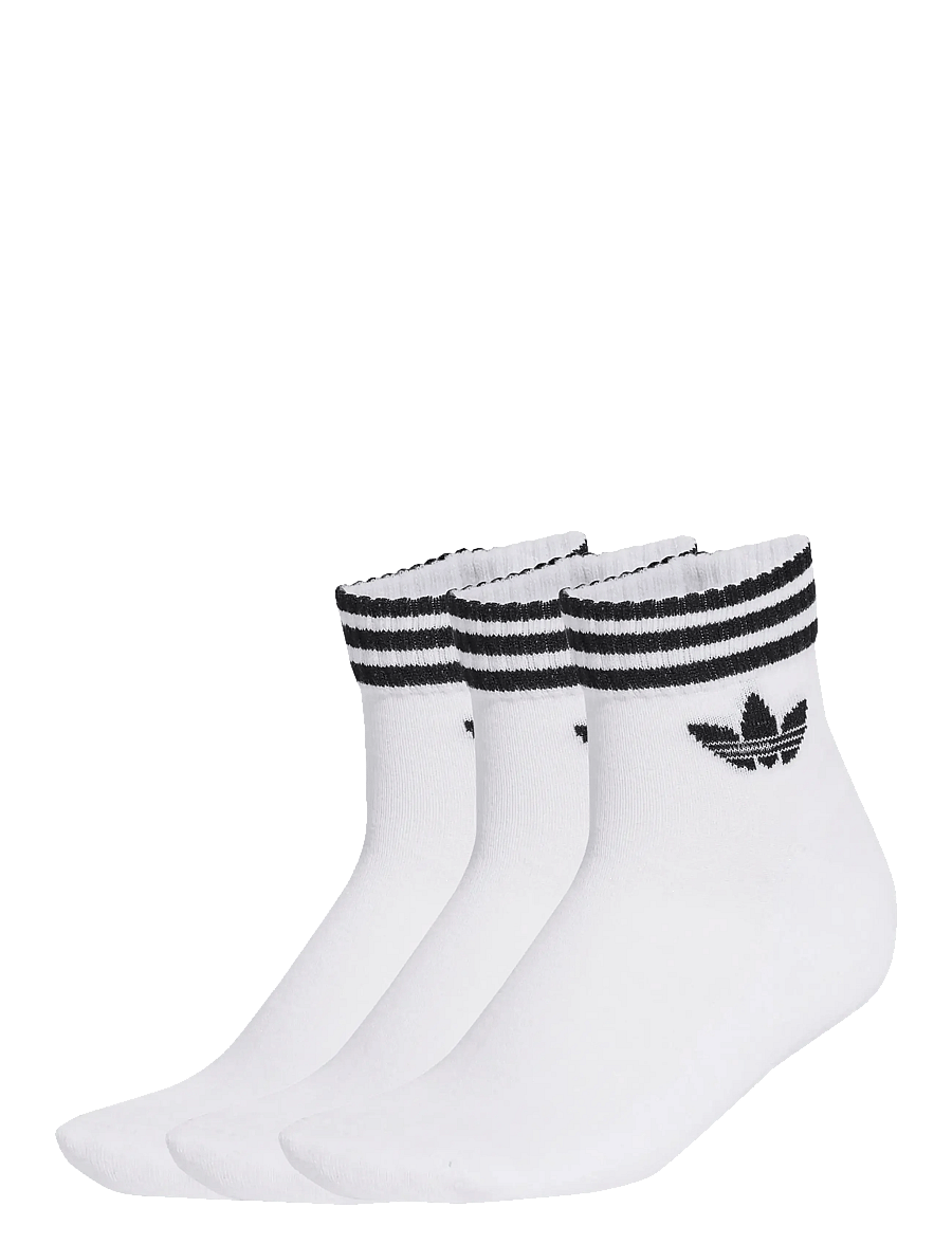 adidas Originals - 3S ANKLE S 3P - sportstrømper - white/white/white - 0