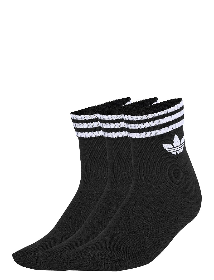 adidas Originals - 3S ANKLE S 3P - Íþróttasokkar - black/black/black - 1