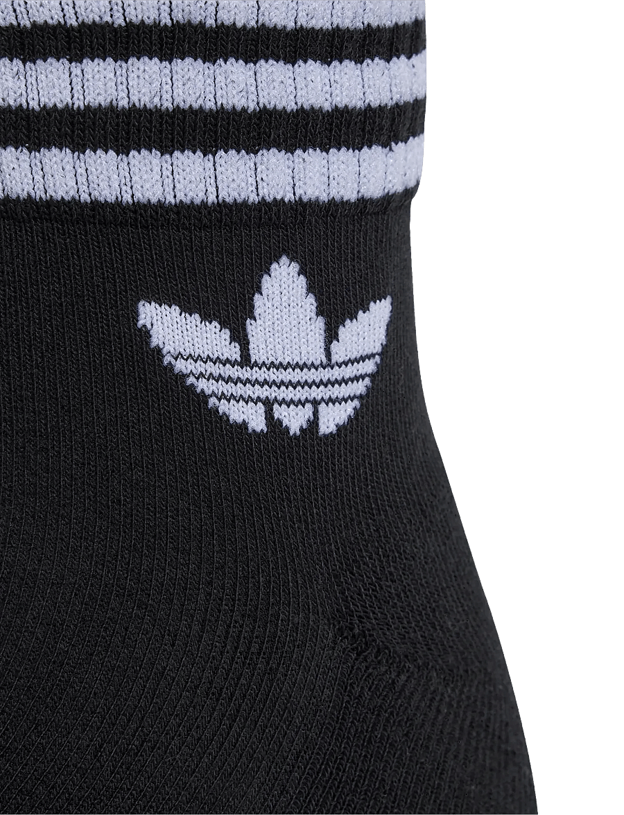 adidas Originals - 3S ANKLE S 3P - Íþróttasokkar - black/black/black - 3