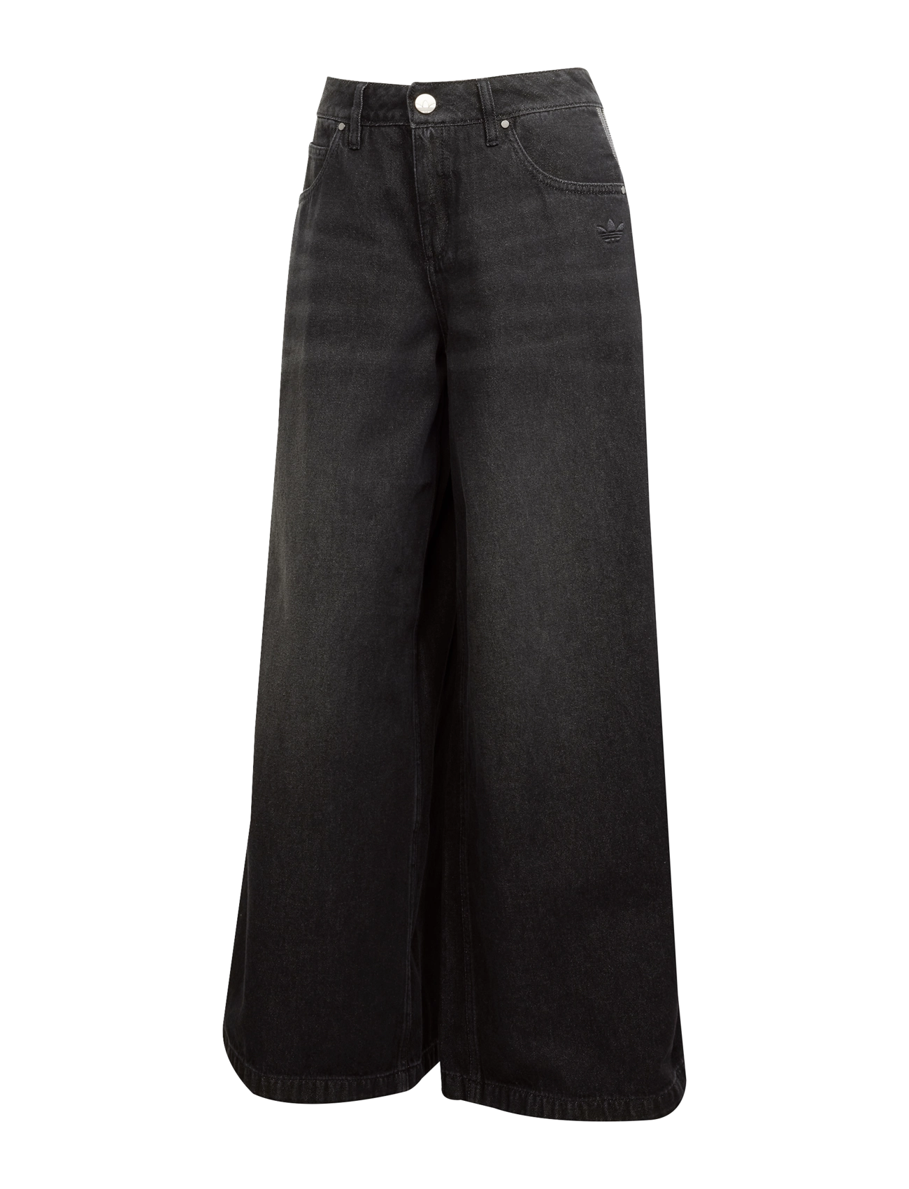 adidas Originals - DENIM WIDE PANT - black - 1