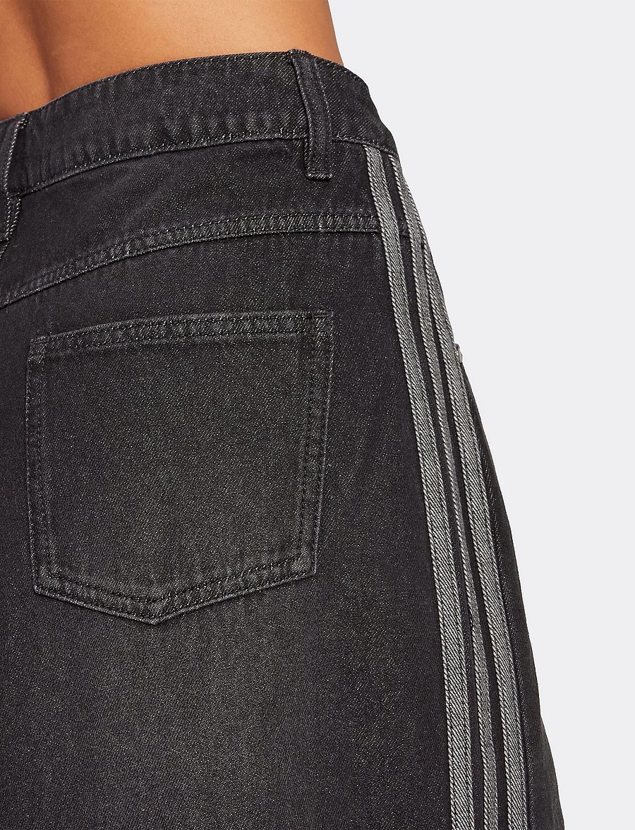 adidas Originals - DENIM WIDE PANT - black - 3