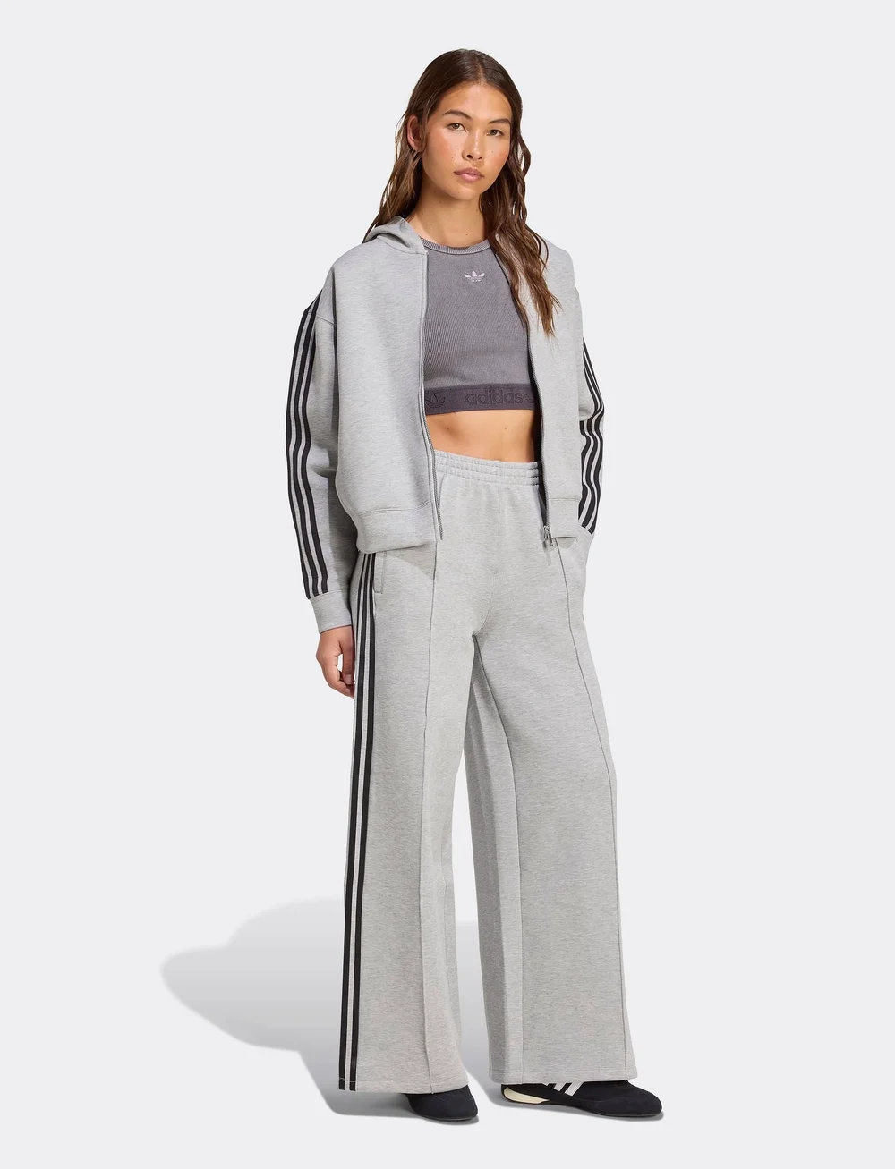 adidas Originals - SPACER 3S TP - casual byxor - mgsogr - 3