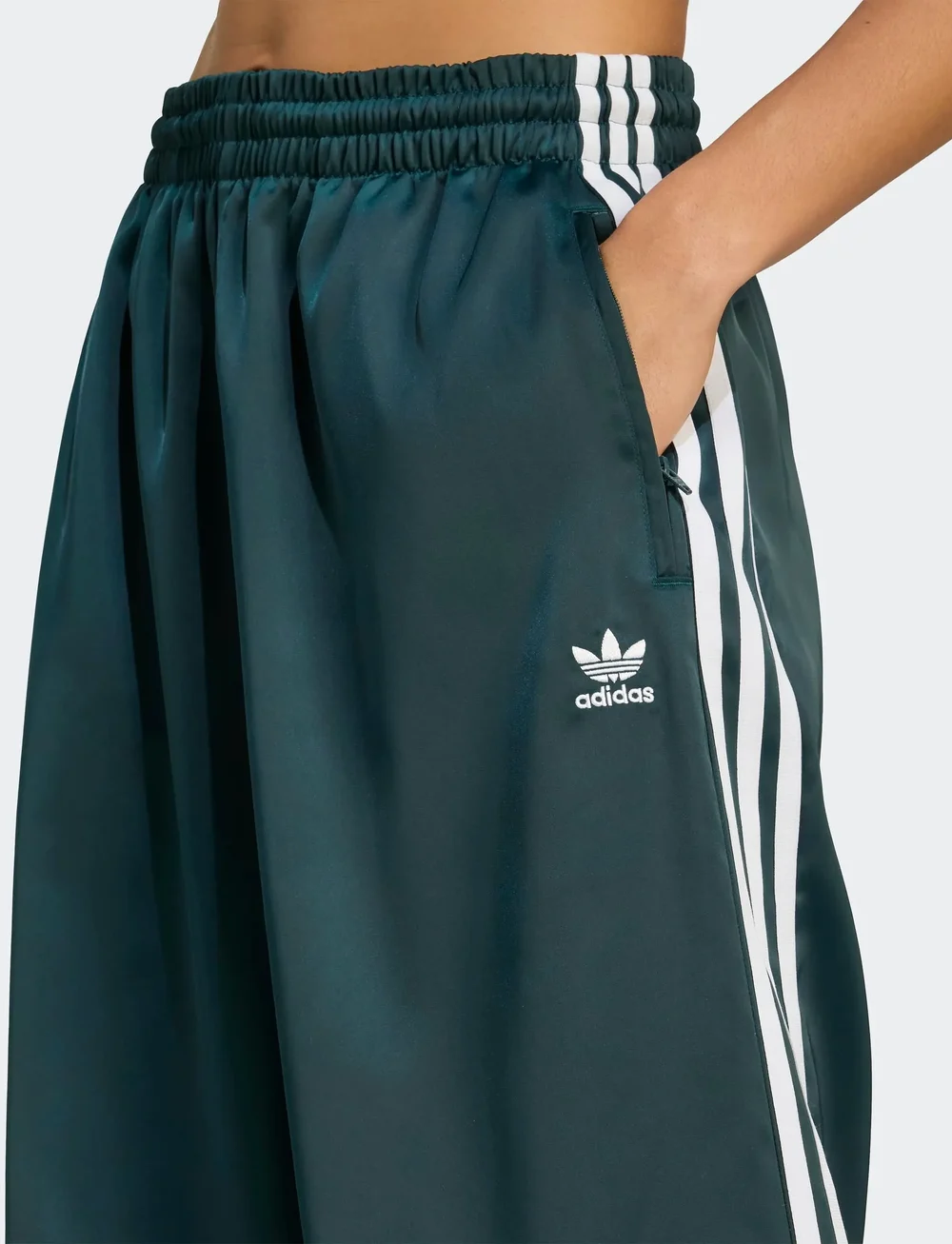 adidas Originals - SATIN TP WL - casual - aurivy/white - 2
