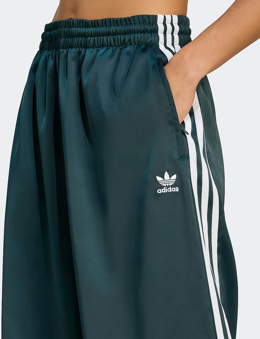 adidas Originals - SATIN TP WL - trainingshosen - aurivy/white - 2
