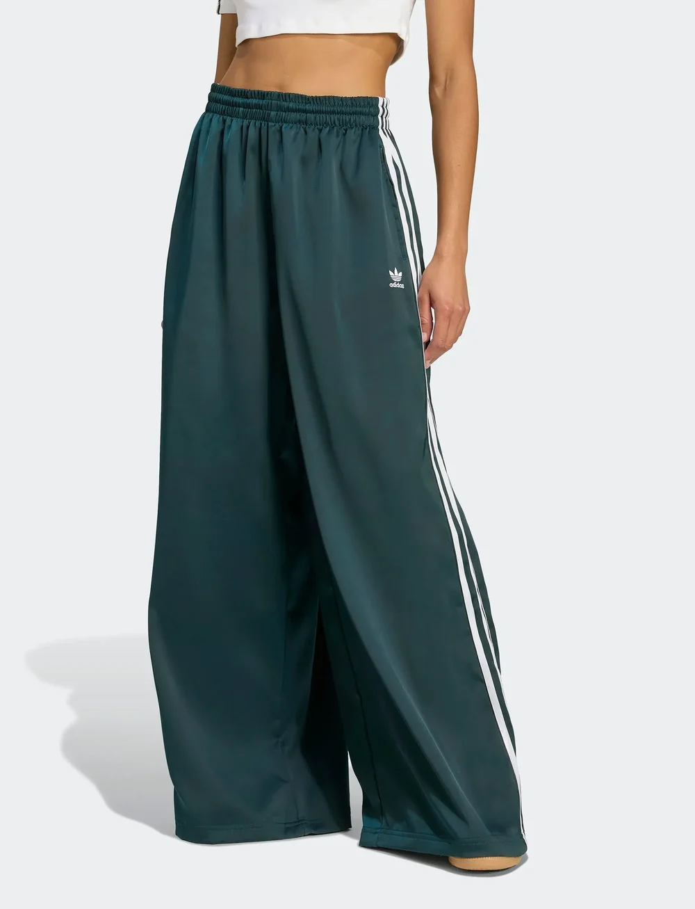 adidas Originals - SATIN TP WL - casual - aurivy/white - 5