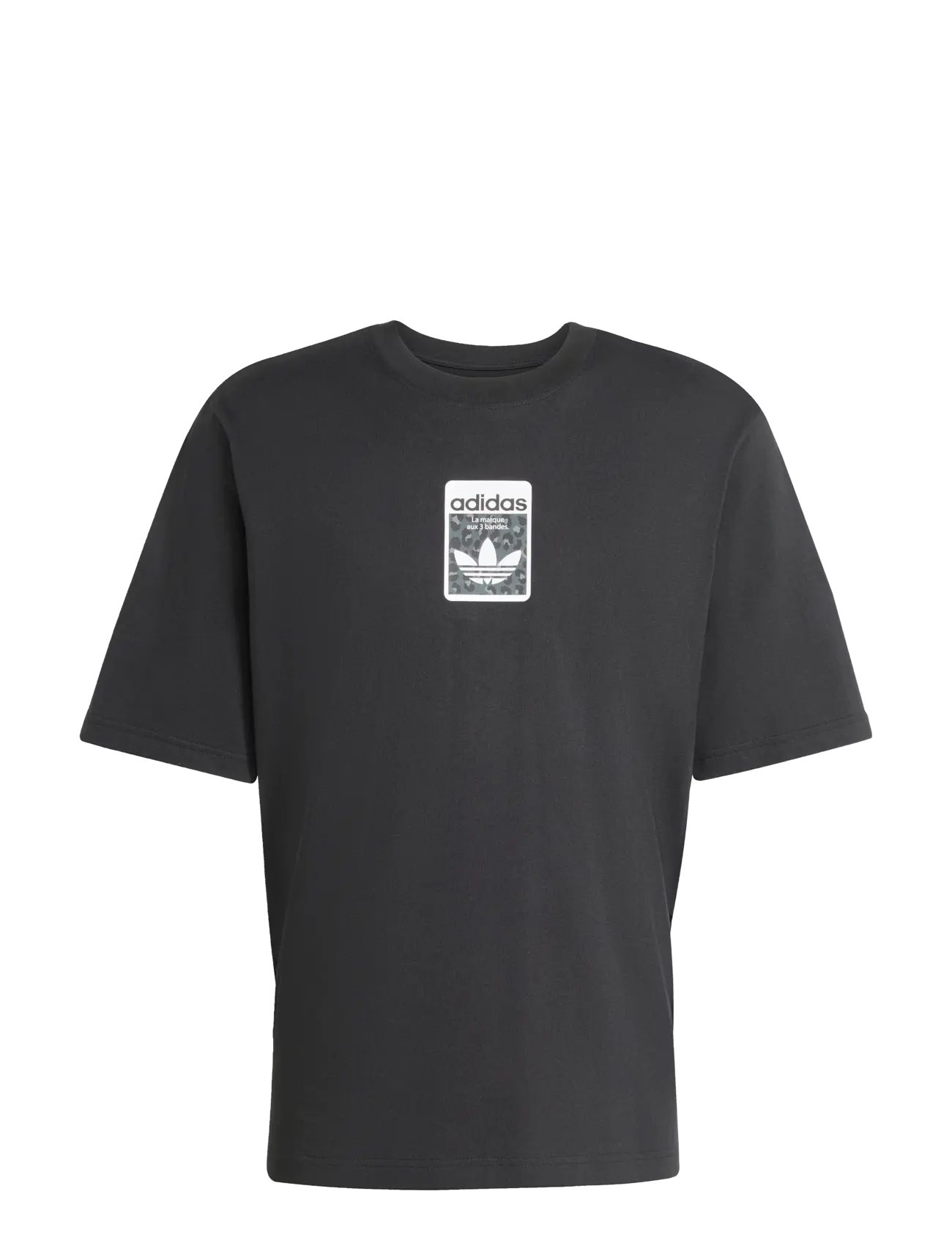 adidas Originals GRAPHIC OS SS T - T-shirts - BLACK / black