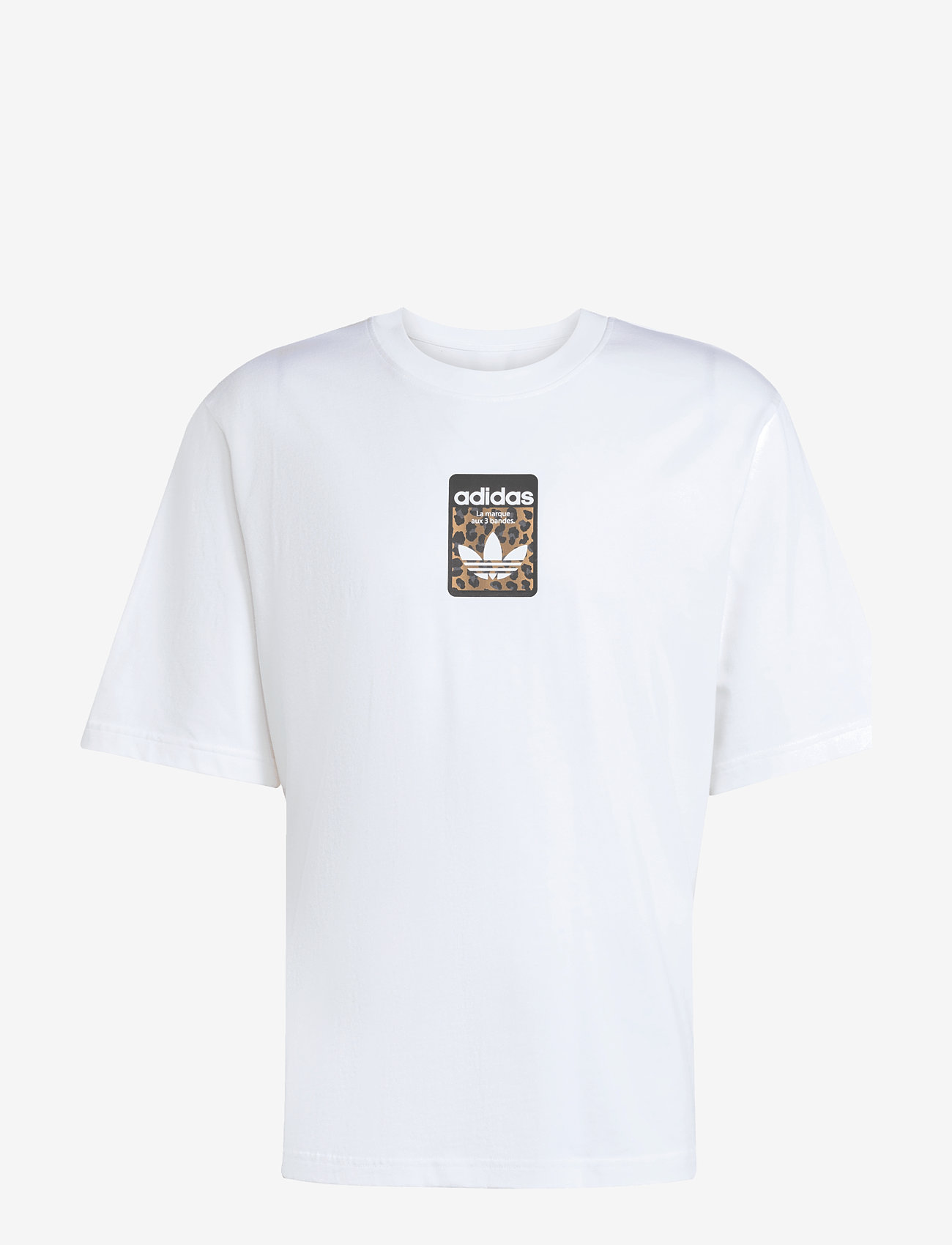 adidas Originals - GRAPHIC OS SS T - oberteile & t-shirts - white - 1