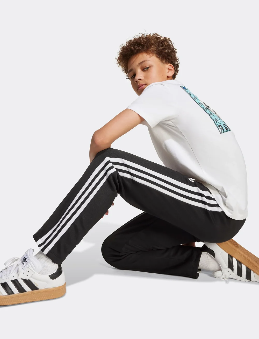 adidas Originals - TRACK PANT - sweatpants - black - 4