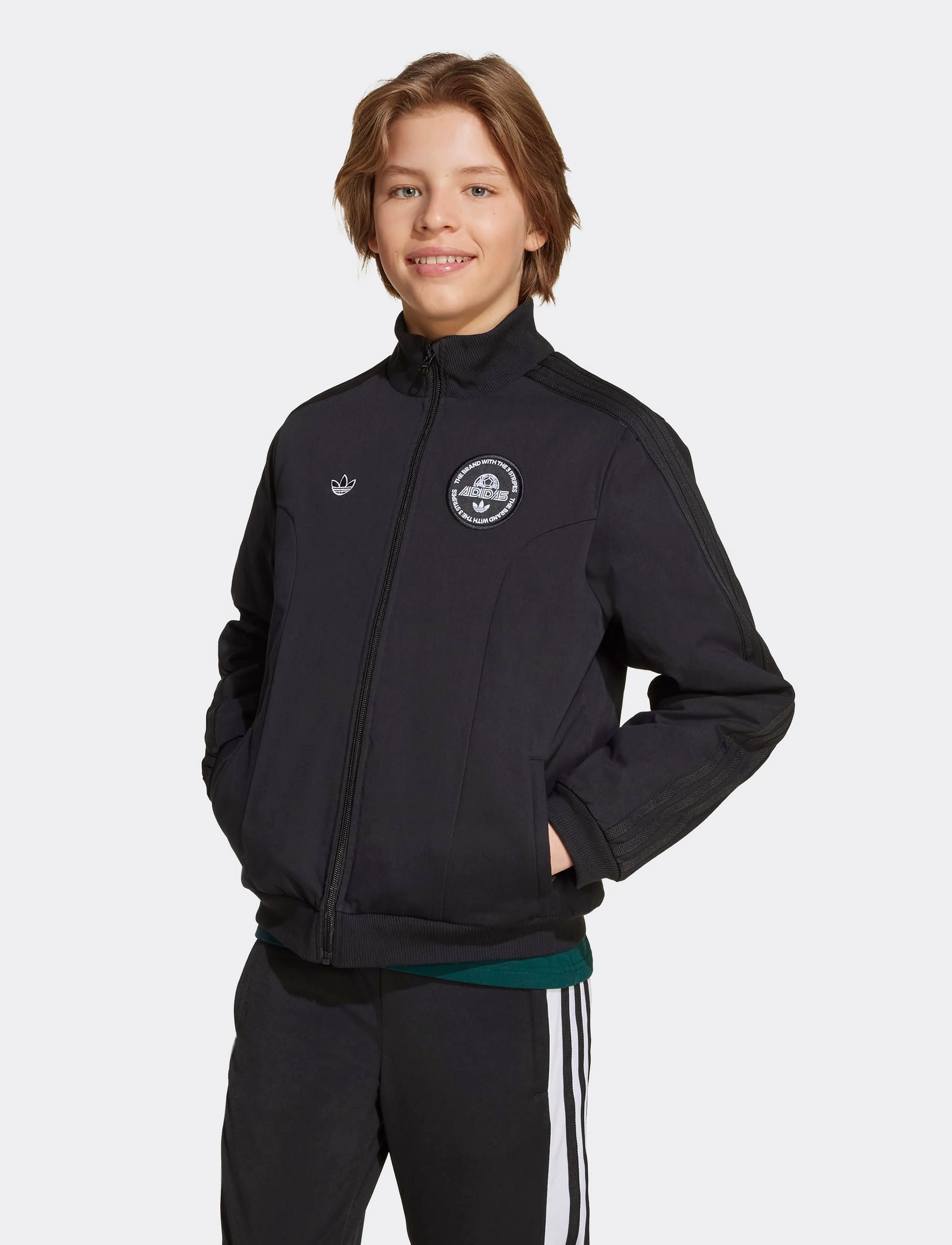 adidas Originals Jacket, 134, Black, Jakker & Frakker > Lette Jakker, Børn