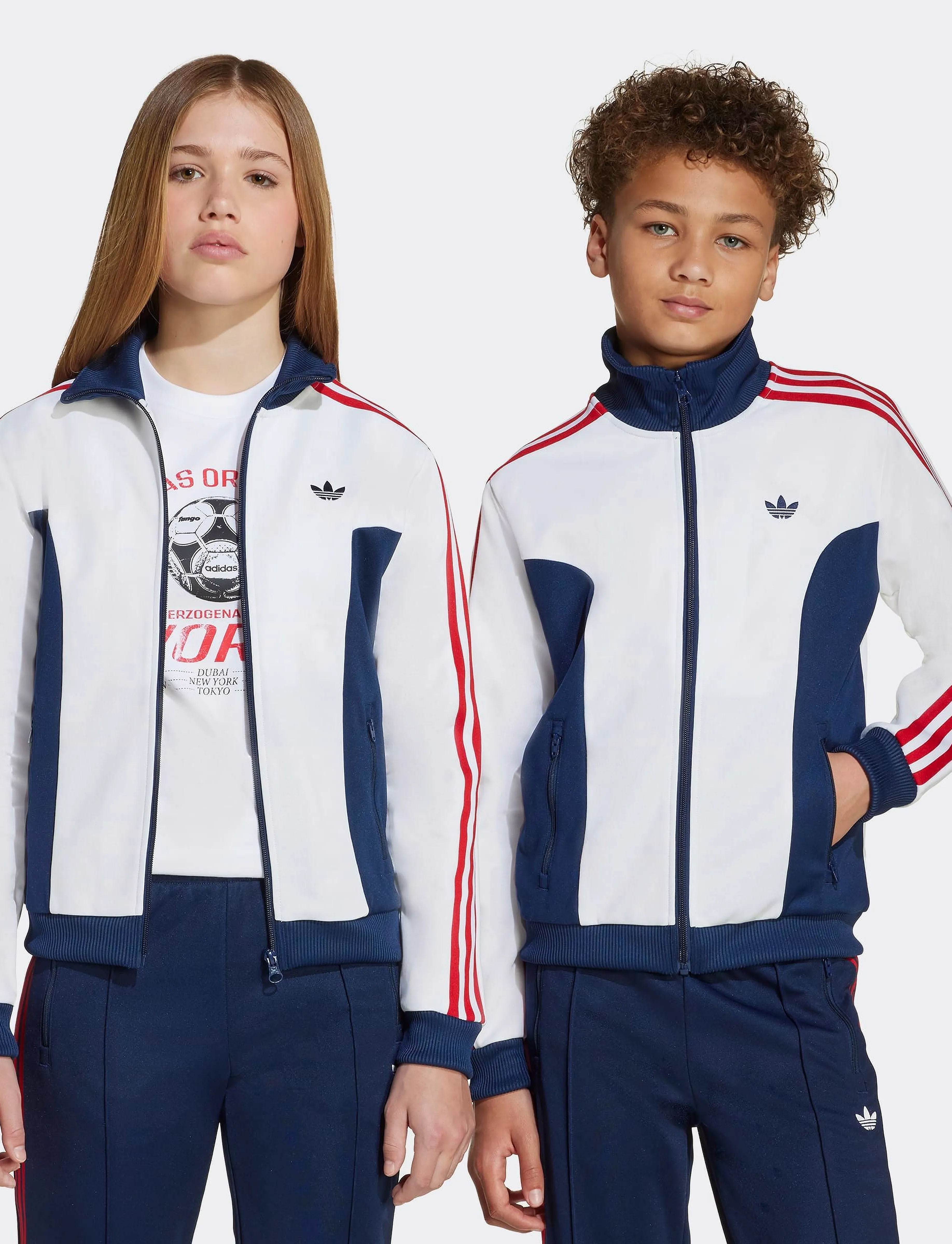 adidas Originals - TRACK TOP - overshirts - white - 2