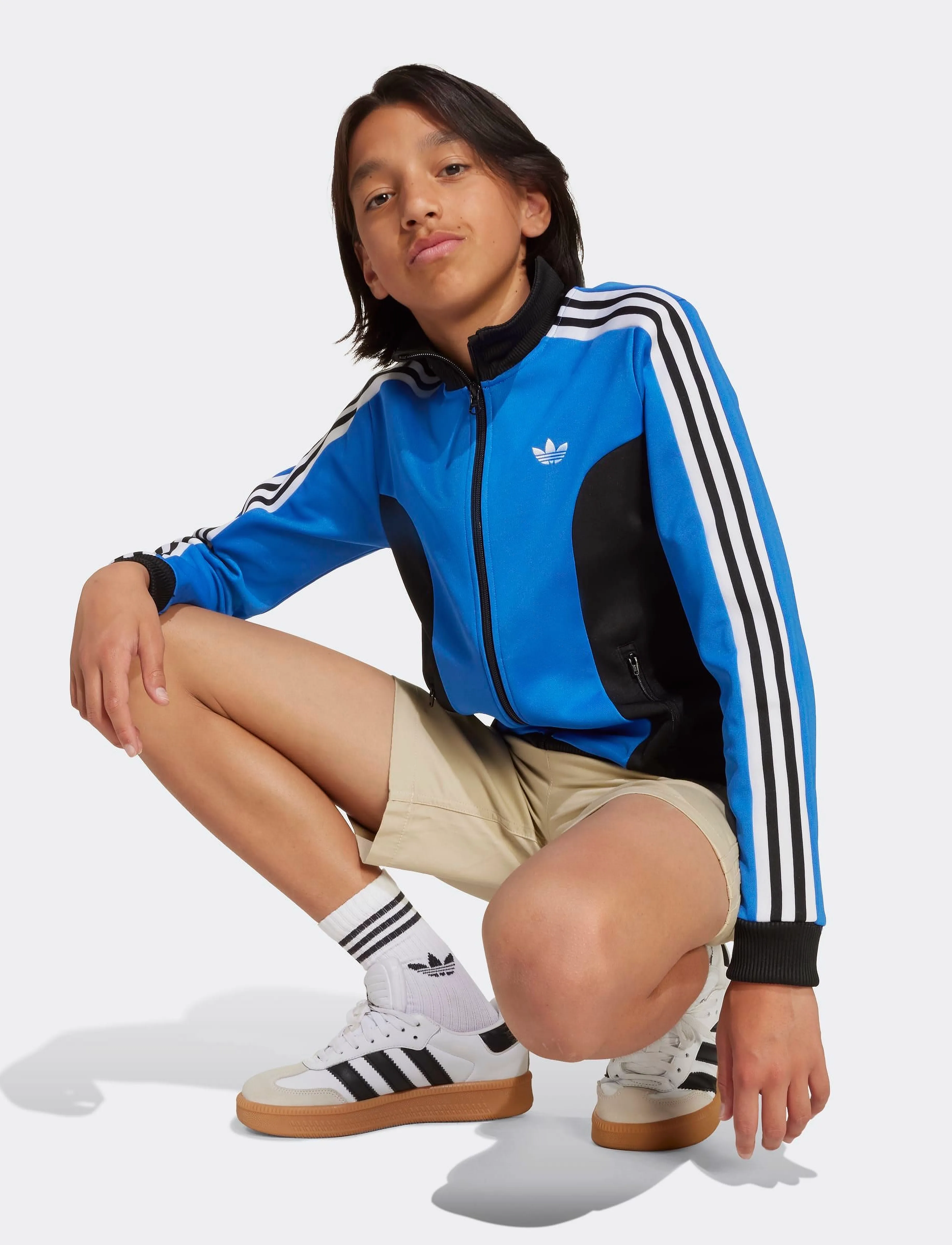 adidas Originals - TRACK TOP - blue - 4