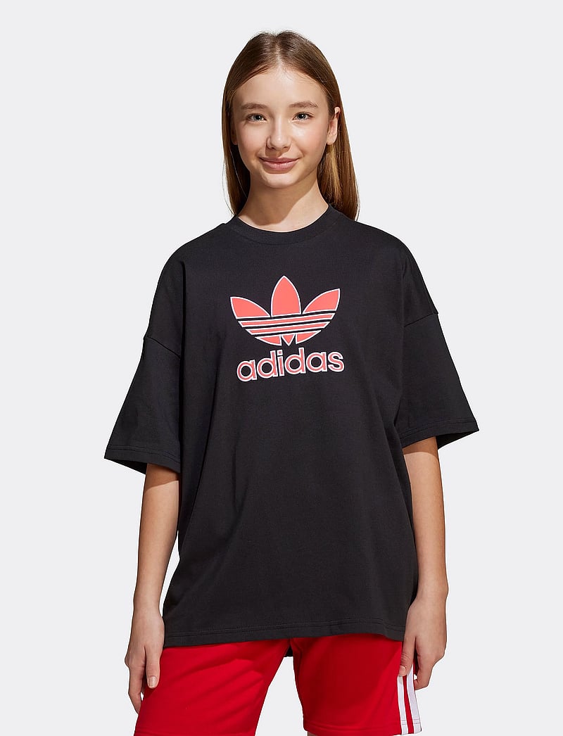 adidas Originals - TEE - kortärmade t-shirts - black - 0