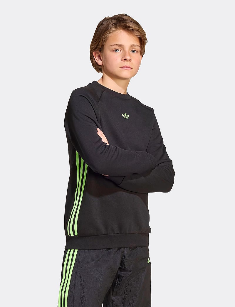 adidas Originals - LOOSE CREW - sweatshirts - black - 0