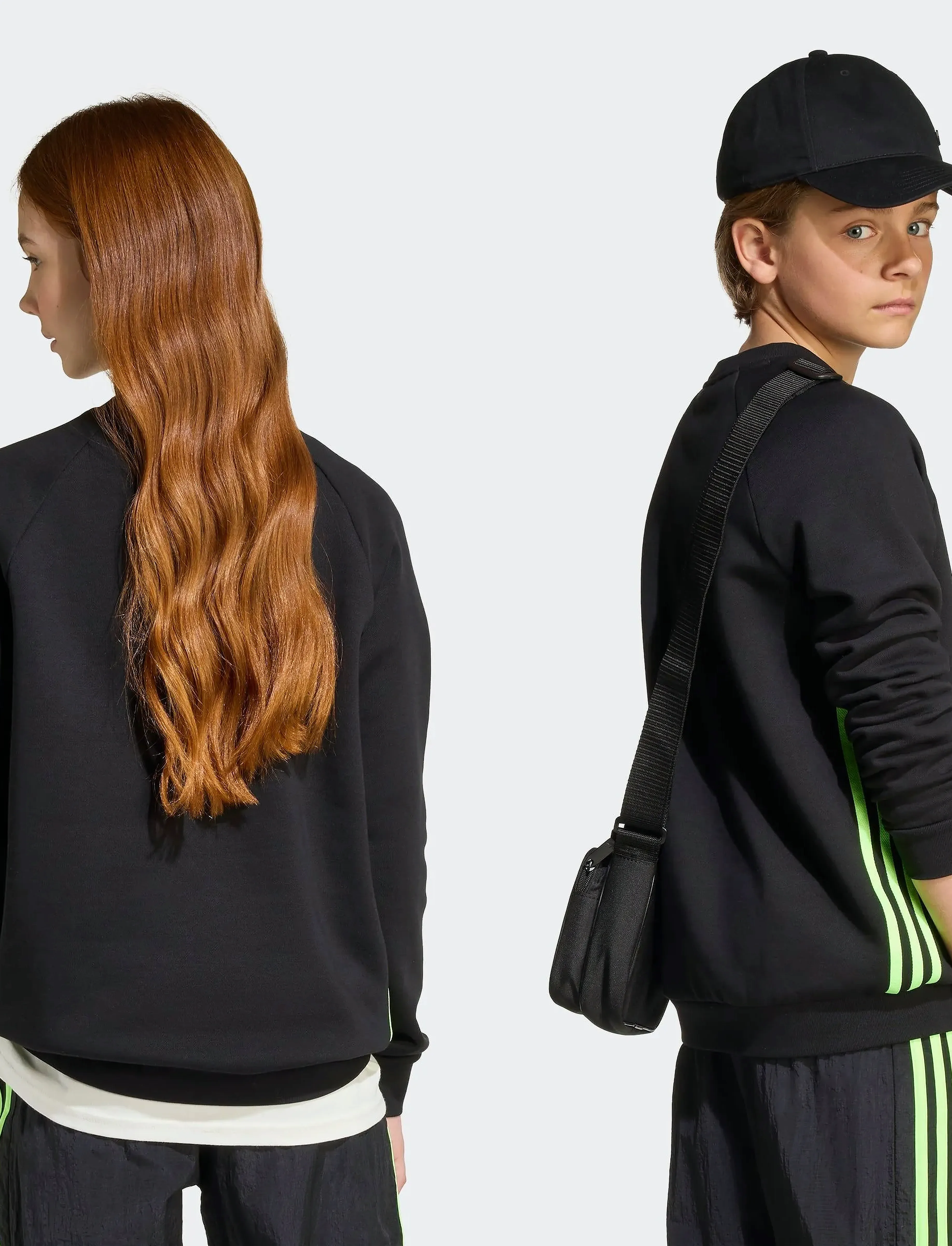 adidas Originals - LOOSE CREW - black - 2