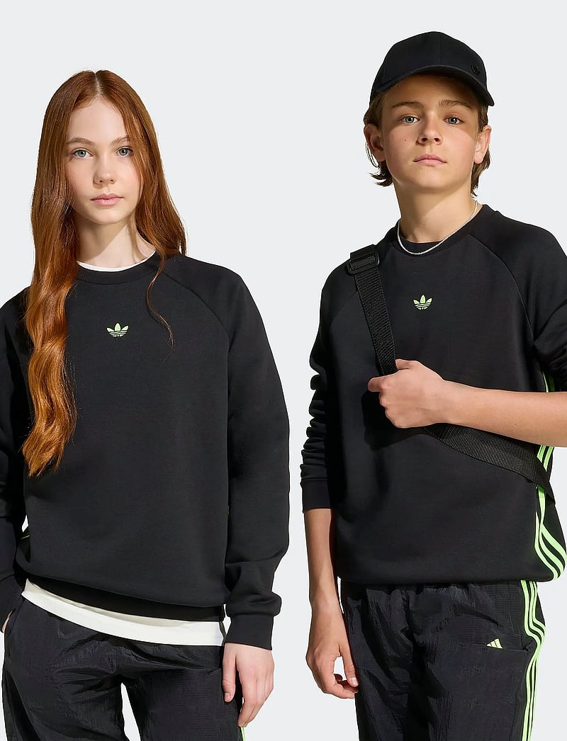 adidas Originals - LOOSE CREW - sweatshirts - black - 3