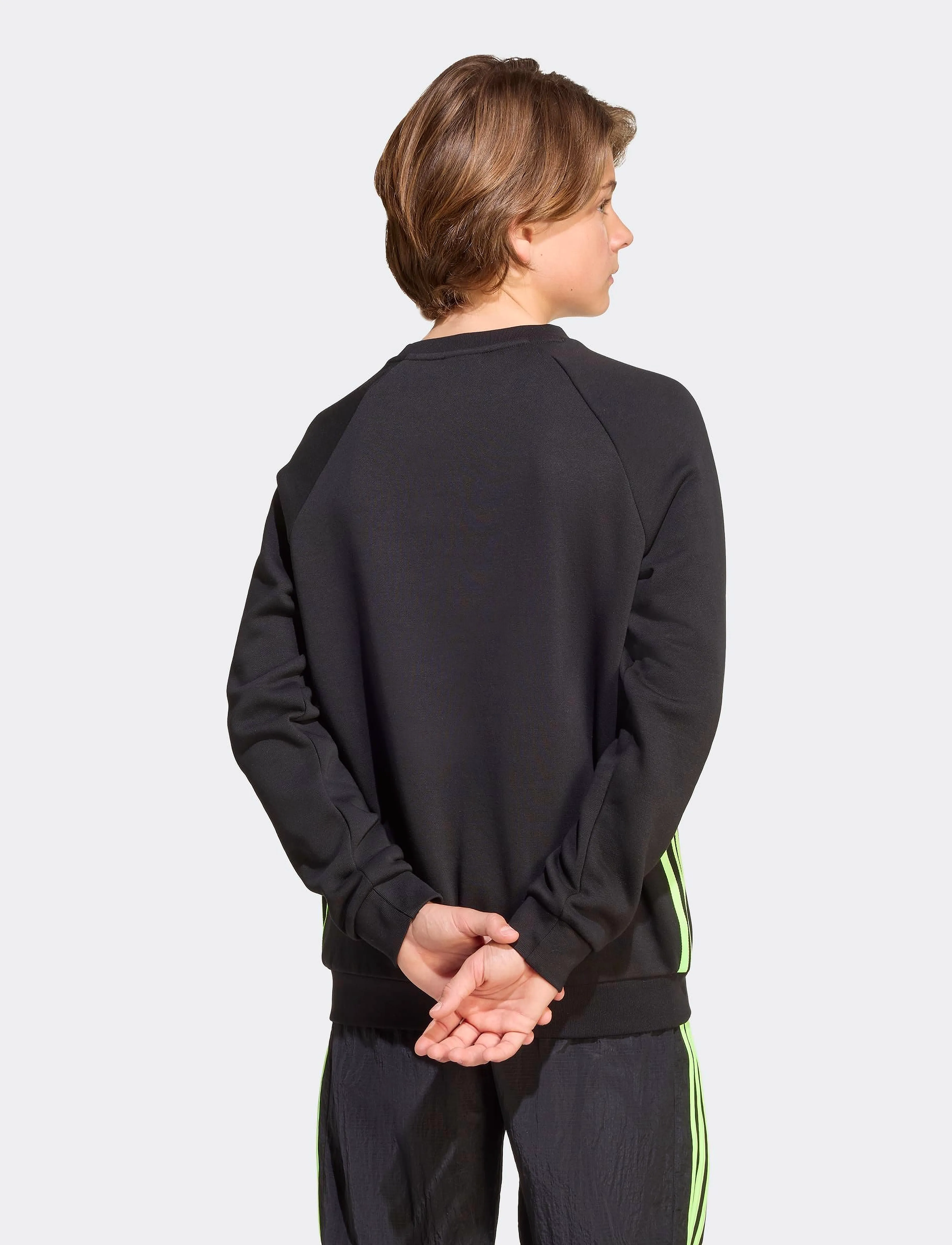 adidas Originals - LOOSE CREW - black - 4