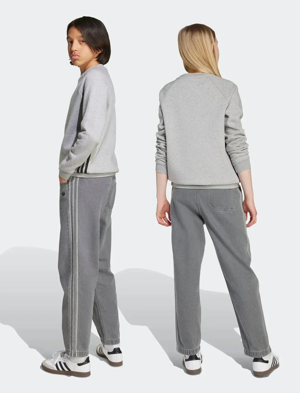 adidas Originals - DENIM PANTS - loose jeans - lghden - 5
