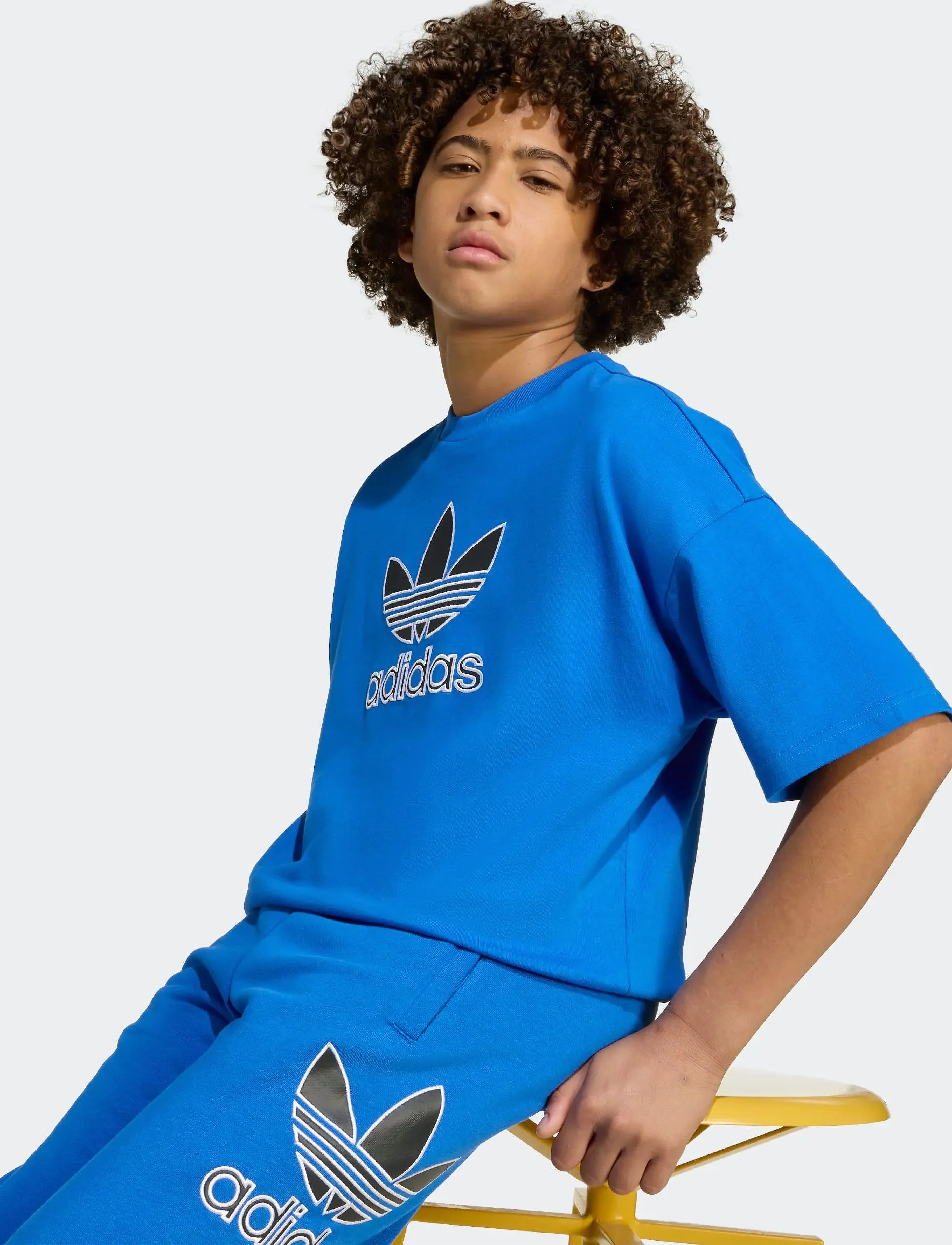 adidas Originals - TEE - blue - 5
