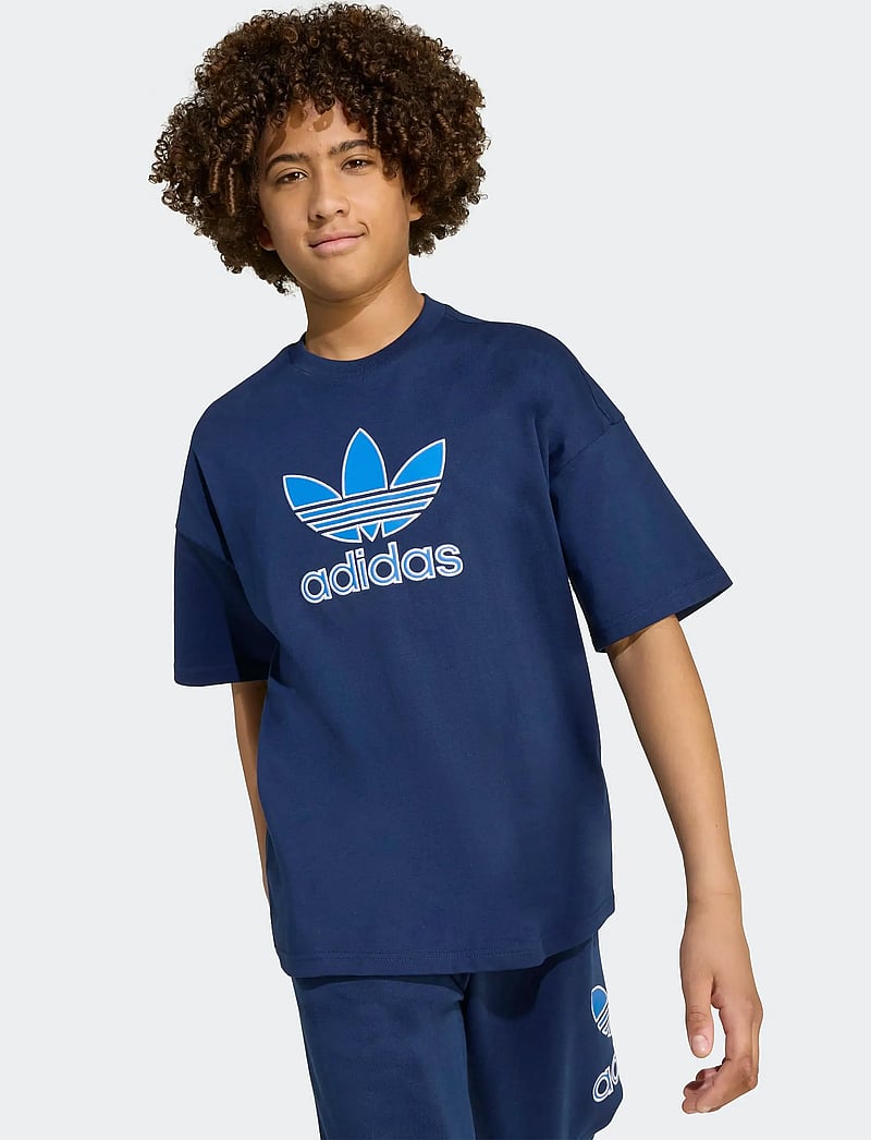 adidas Originals - TEE - kortärmade t-shirts - nindig/blue - 4