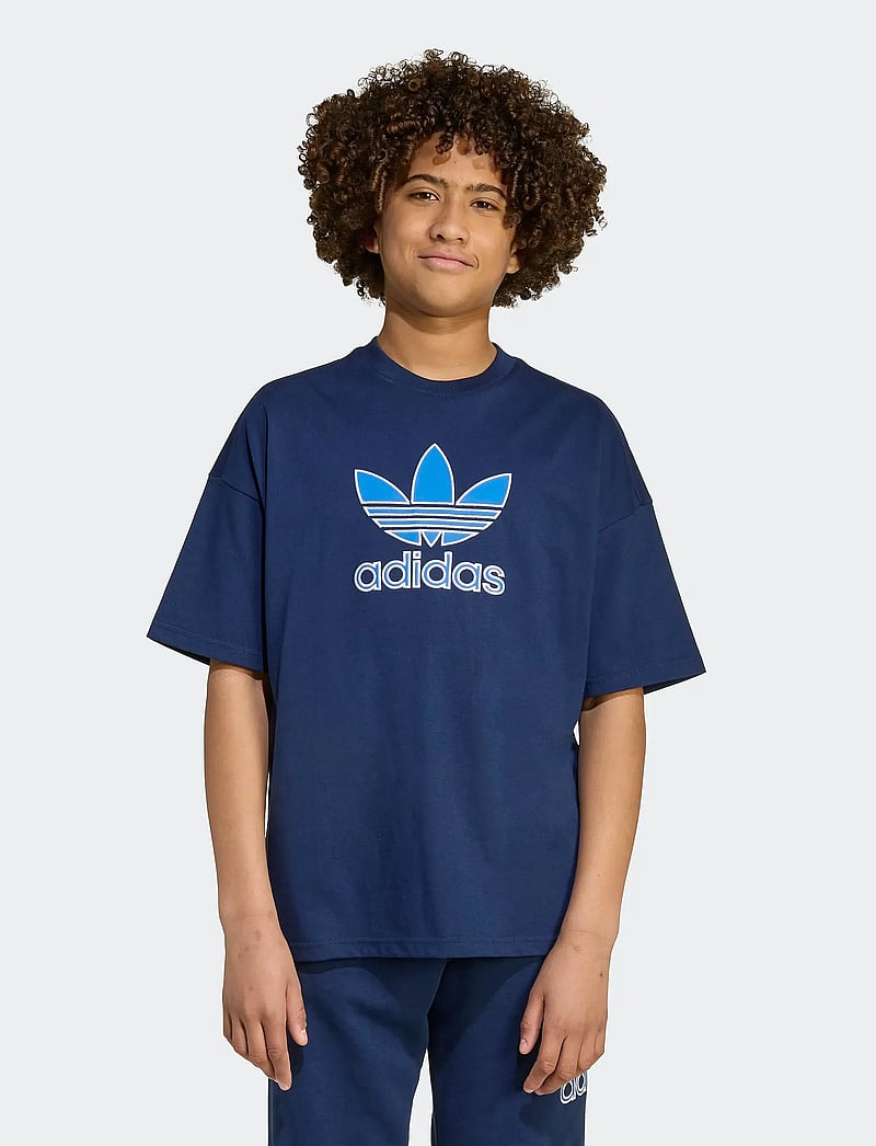 adidas Originals - TEE - kortärmade t-shirts - nindig/blue - 5