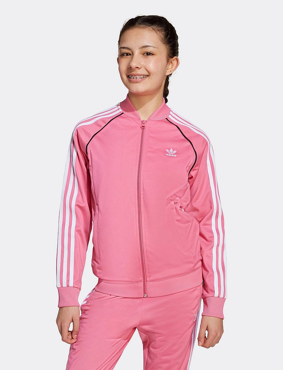 adidas Originals - SST TRACK TOP - sweatshirts - pnkfus - 0