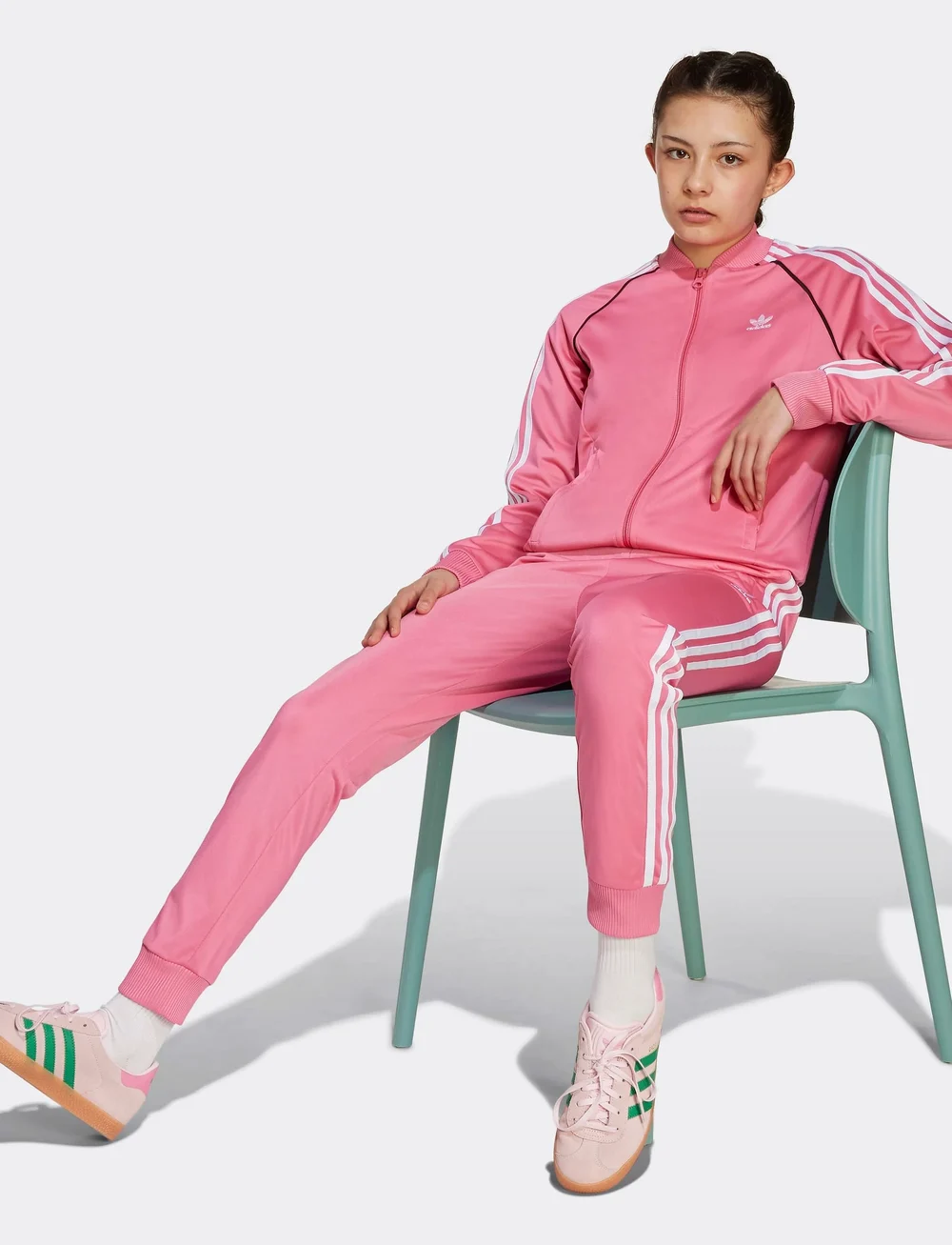adidas Originals - SST TRACK TOP - sweats - pnkfus - 5