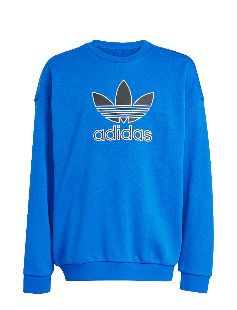 adidas Originals - TREFOIL CREW - sweatshirts - blue/black - 1