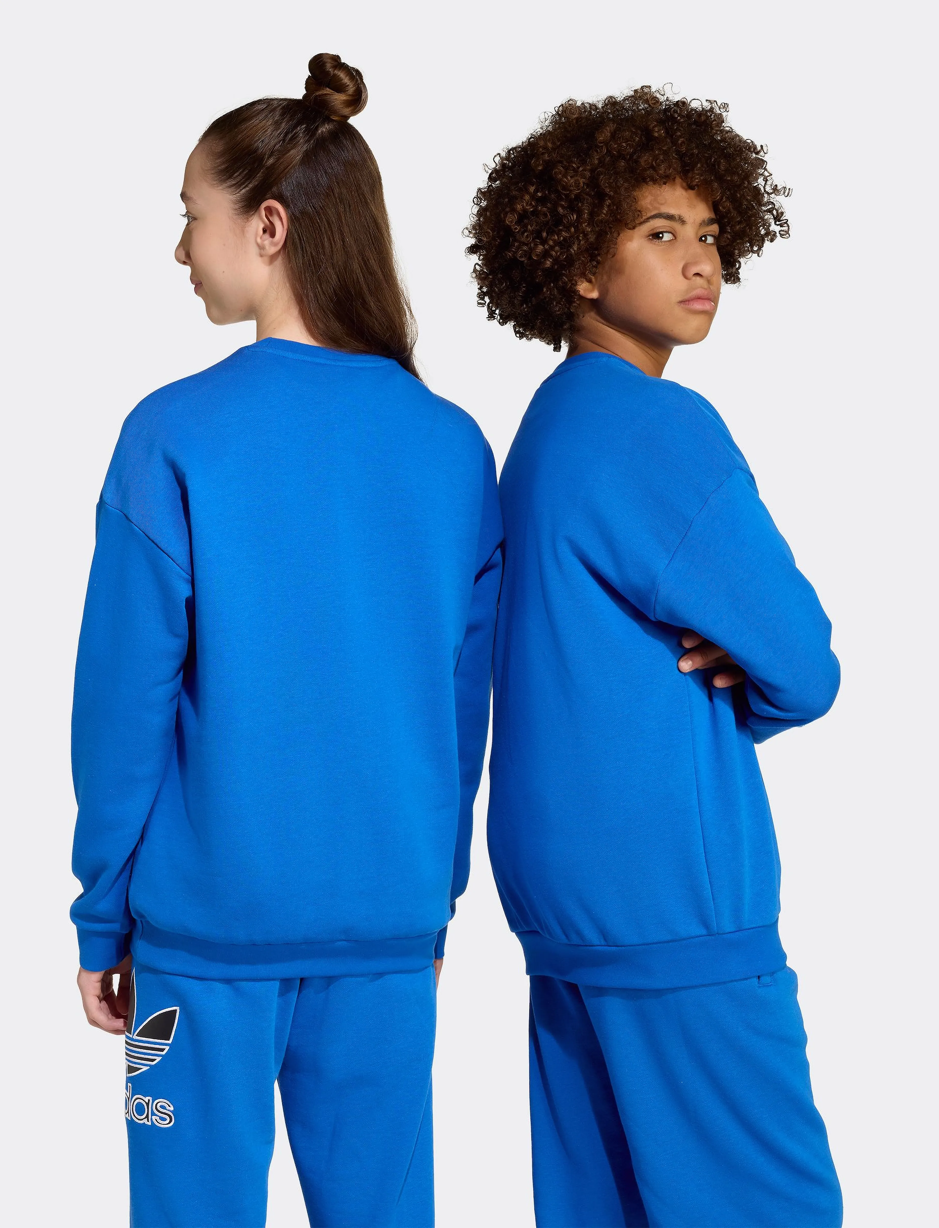 adidas Originals - TREFOIL CREW - sweatshirts - blue/black - 5