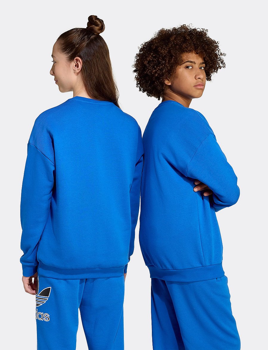adidas Originals - TREFOIL CREW - sweatshirts - blue/black - 5