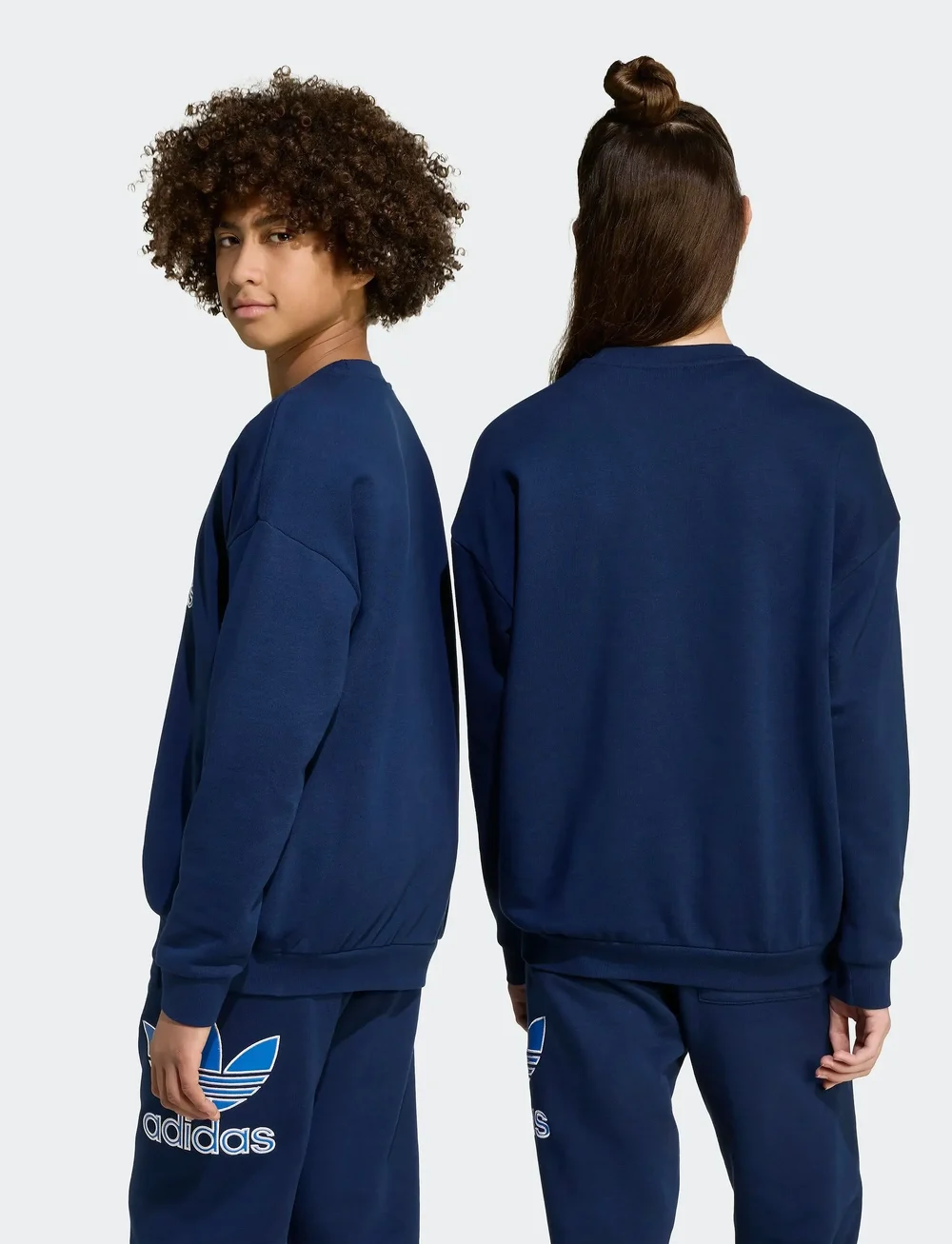 adidas Originals - TREFOIL CREW - sweatshirts - nindig/blue - 2