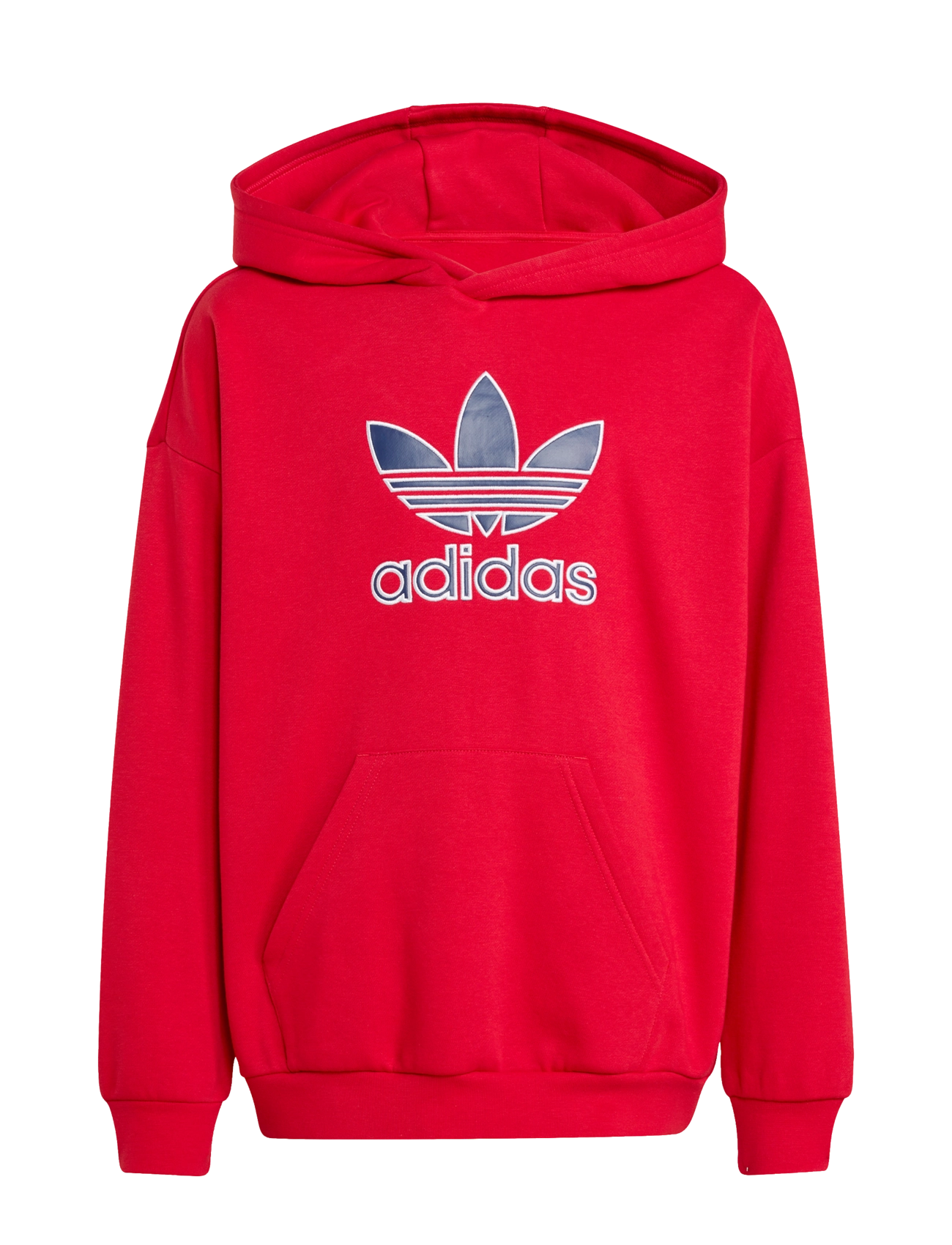 adidas Originals TREFOIL HOODIE - Overdele - BETSCA / red
