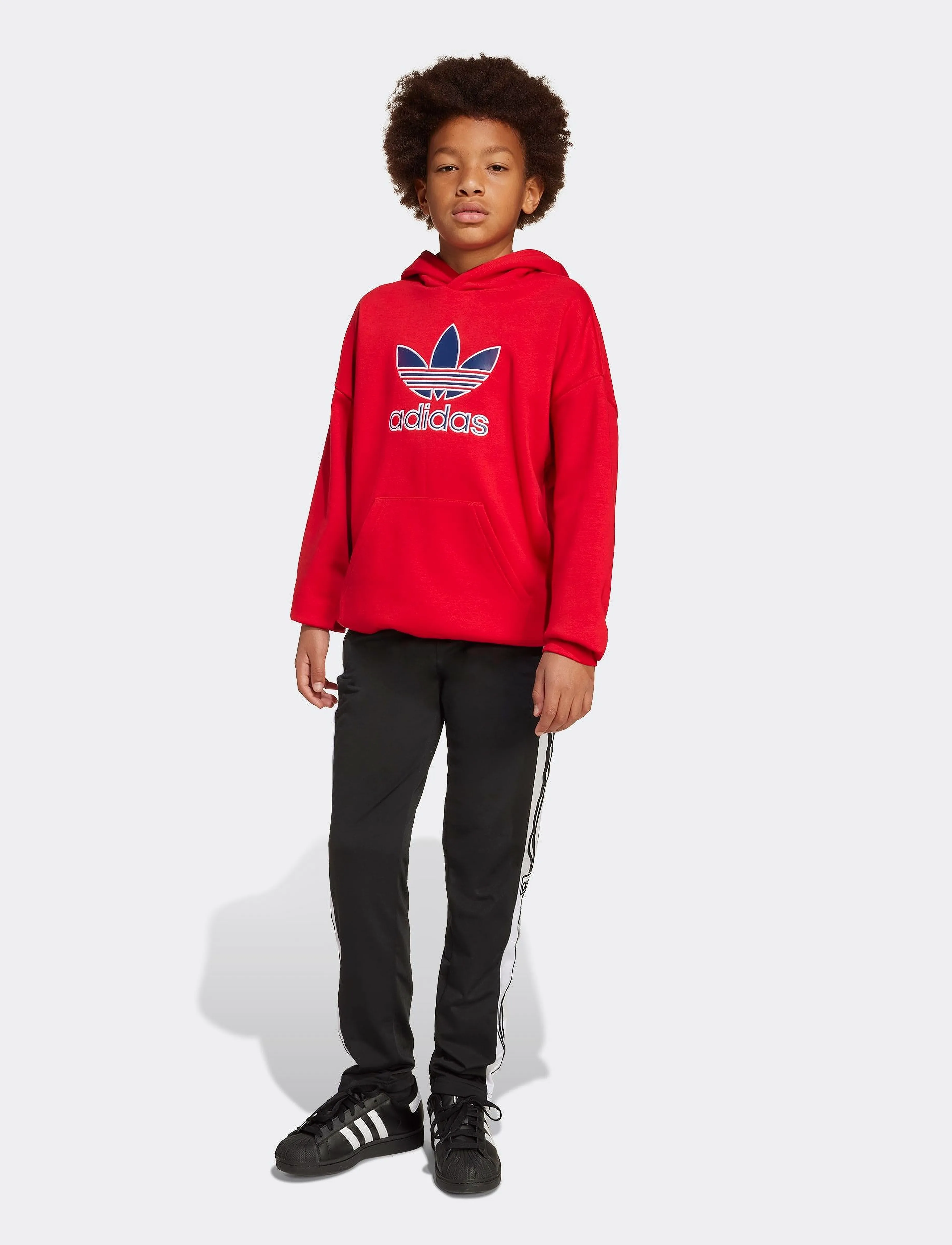adidas Originals TREFOIL HOODIE - adidas Originals - BETSCA / red