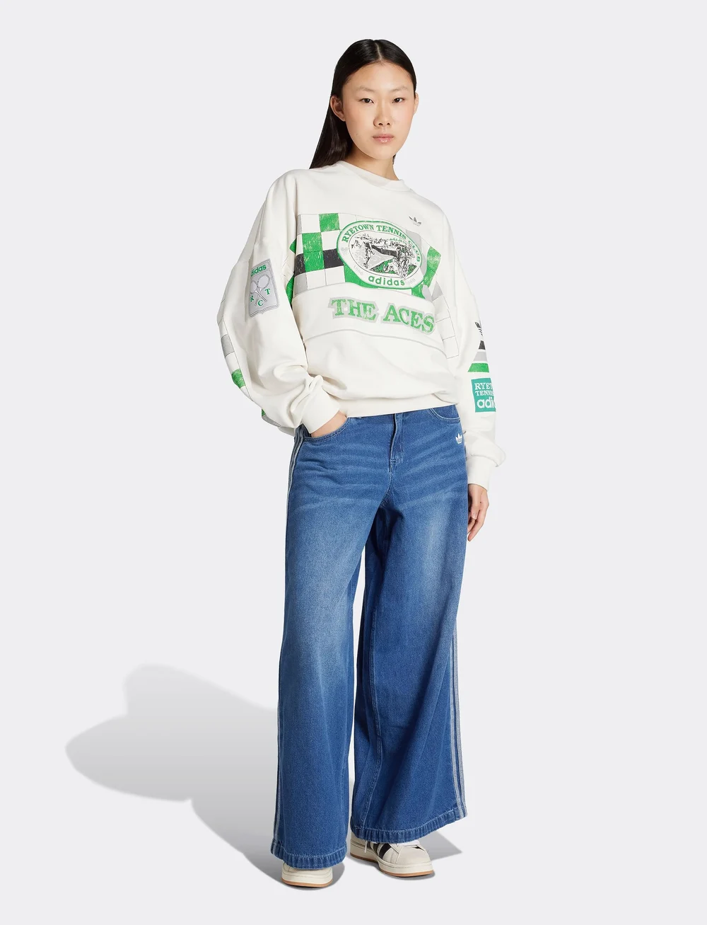 adidas Originals - COURT CREW - dressipluusid - clowhi - 0