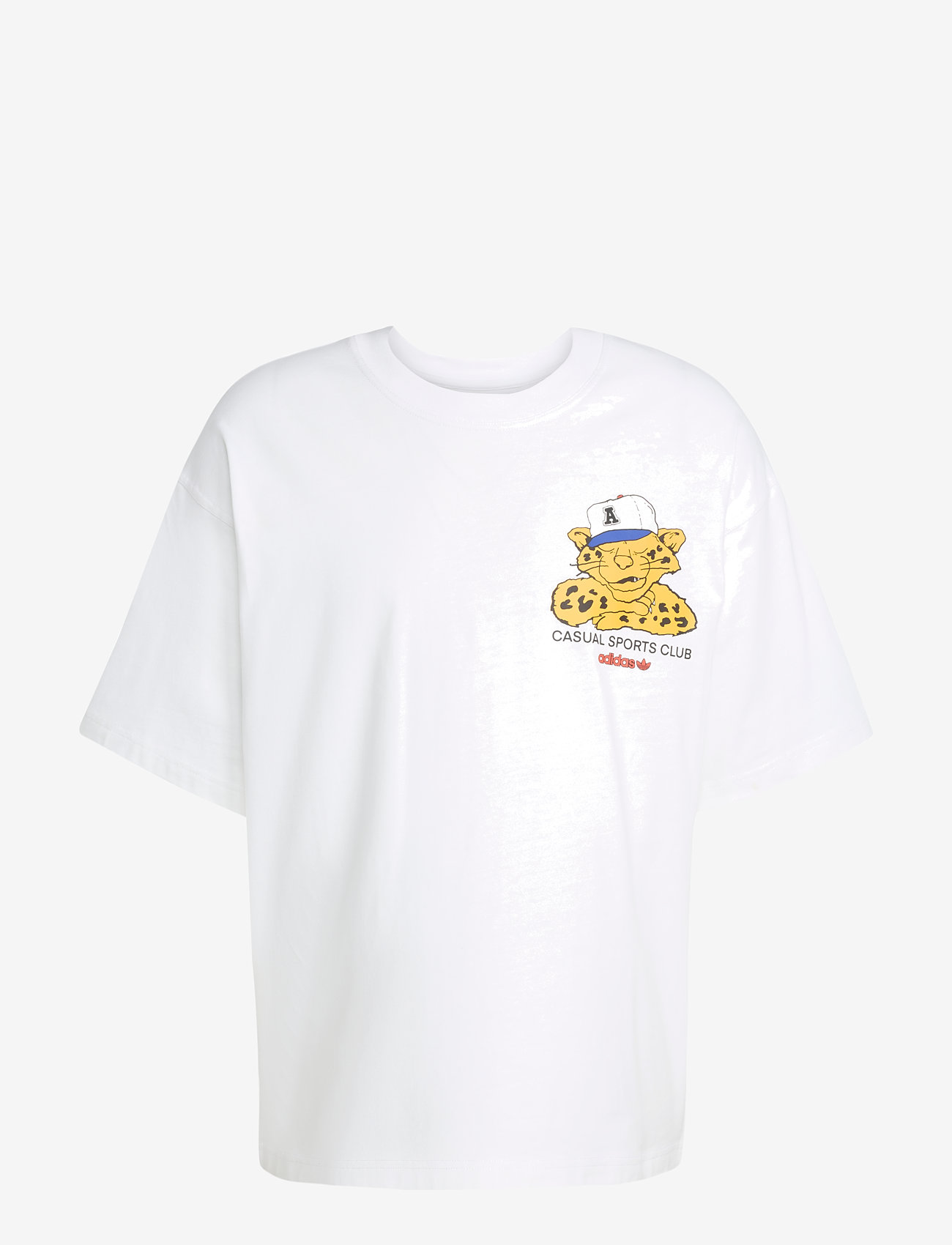 adidas Originals - GRAPHIC OS SS T - oberteile & t-shirts - white - 1