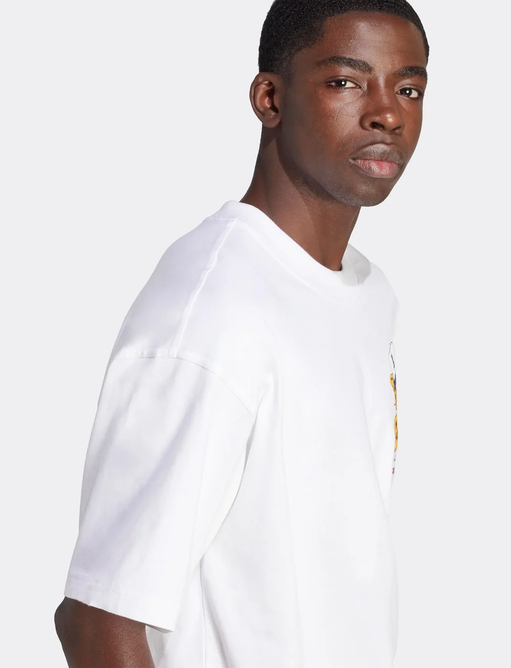 adidas Originals - GRAPHIC OS SS T - oberteile & t-shirts - white - 4
