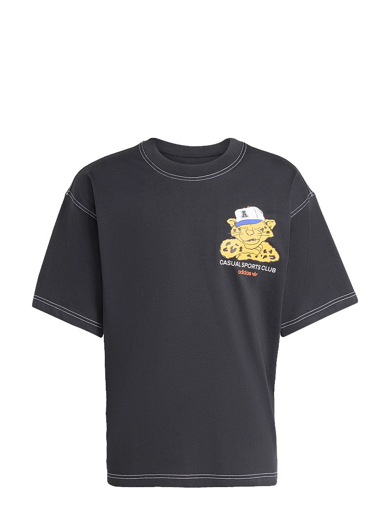 adidas Originals - GRAPHIC OS SS T - t-shirts - black - 1