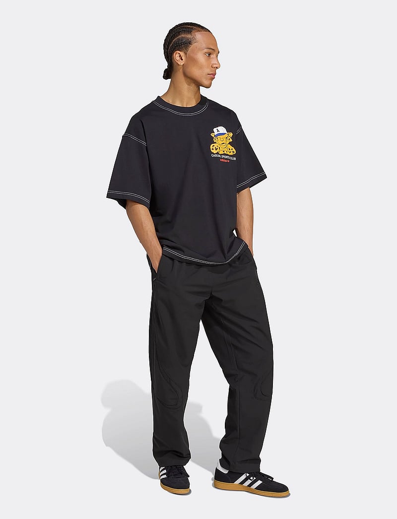 adidas Originals - GRAPHIC OS SS T - t-shirts - black - 3