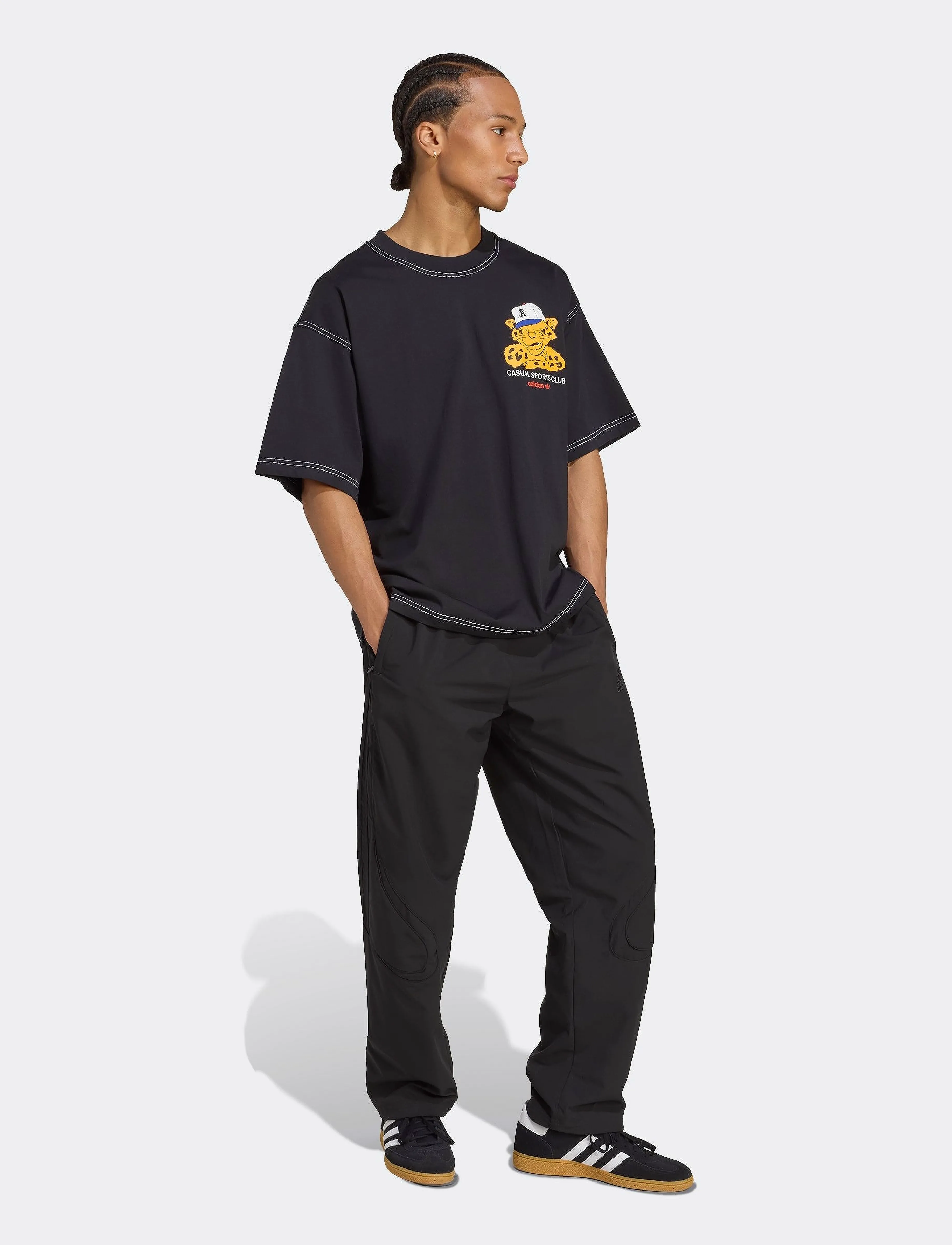 adidas Originals - GRAPHIC OS SS T - black - 3